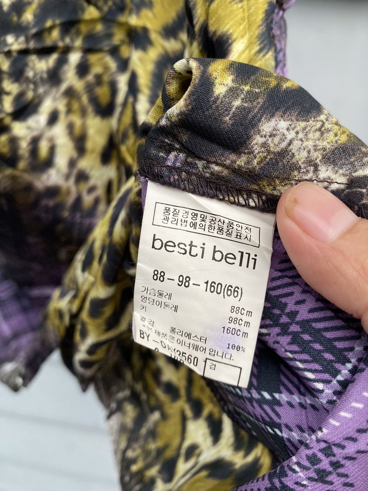 Vintage Snakeskin Leopard Punk Tartan Art Vvienne Westwood Style Size M / US 6-8 / IT 42-44 - 4 Thumbnail