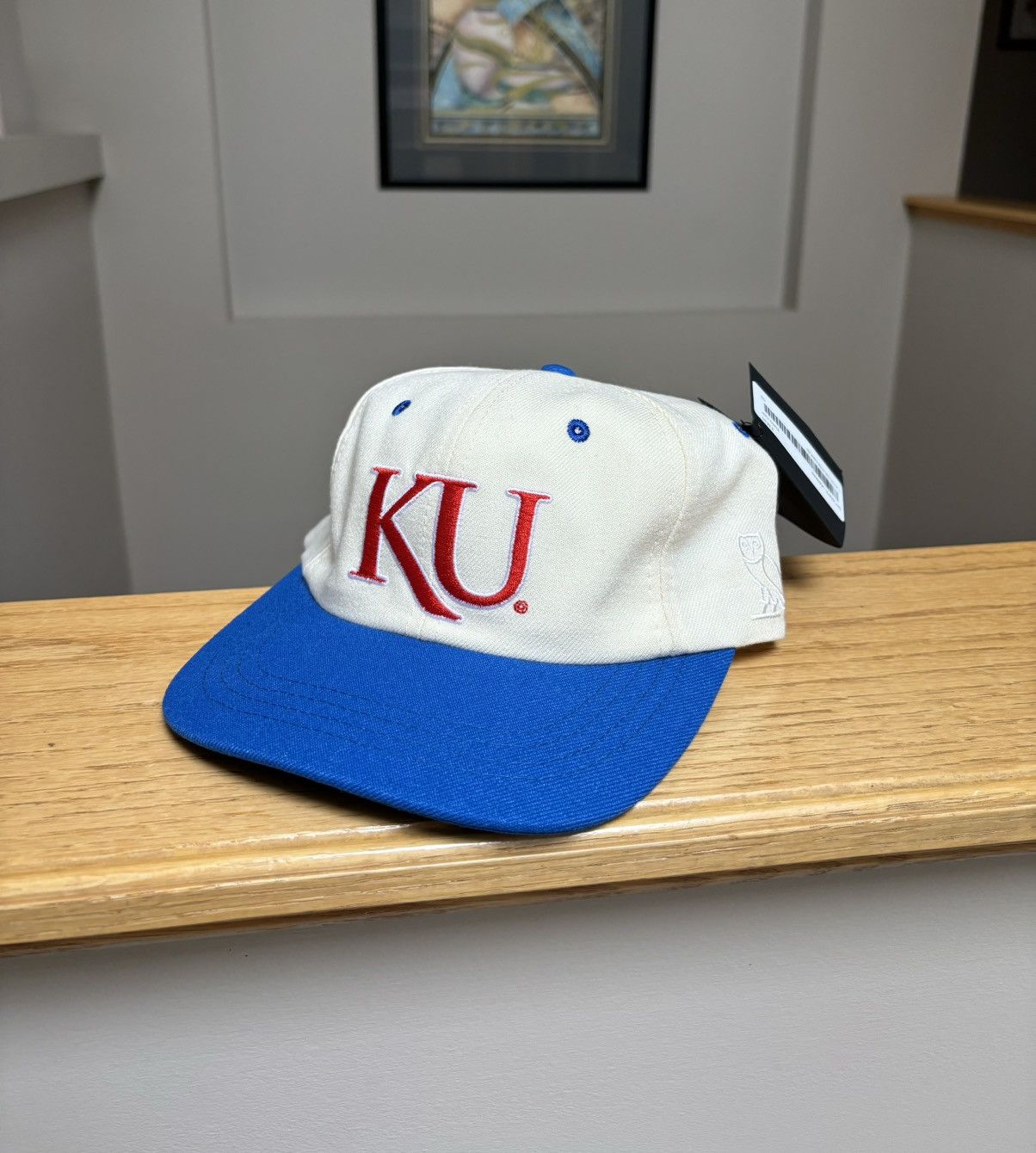 NCAA × October's Very Own OVO x Kansas Jayhawks KU Hay Size ONE SIZE - 1 Thumbnail