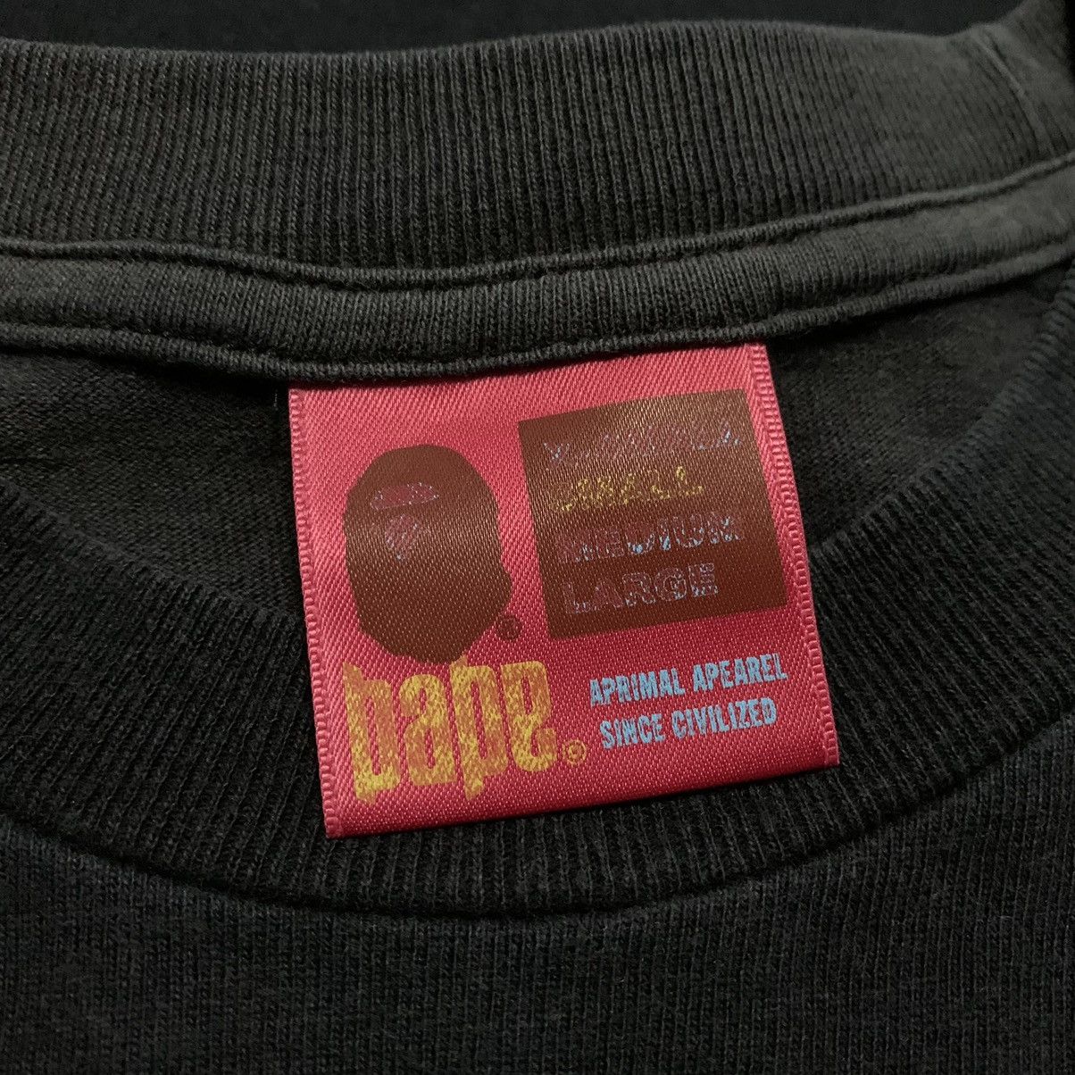 Bape Bape Small Multi Graphic Black Tee A Bathing Ape 2005 Size US S / EU 44-46 / 1 - 5 Thumbnail
