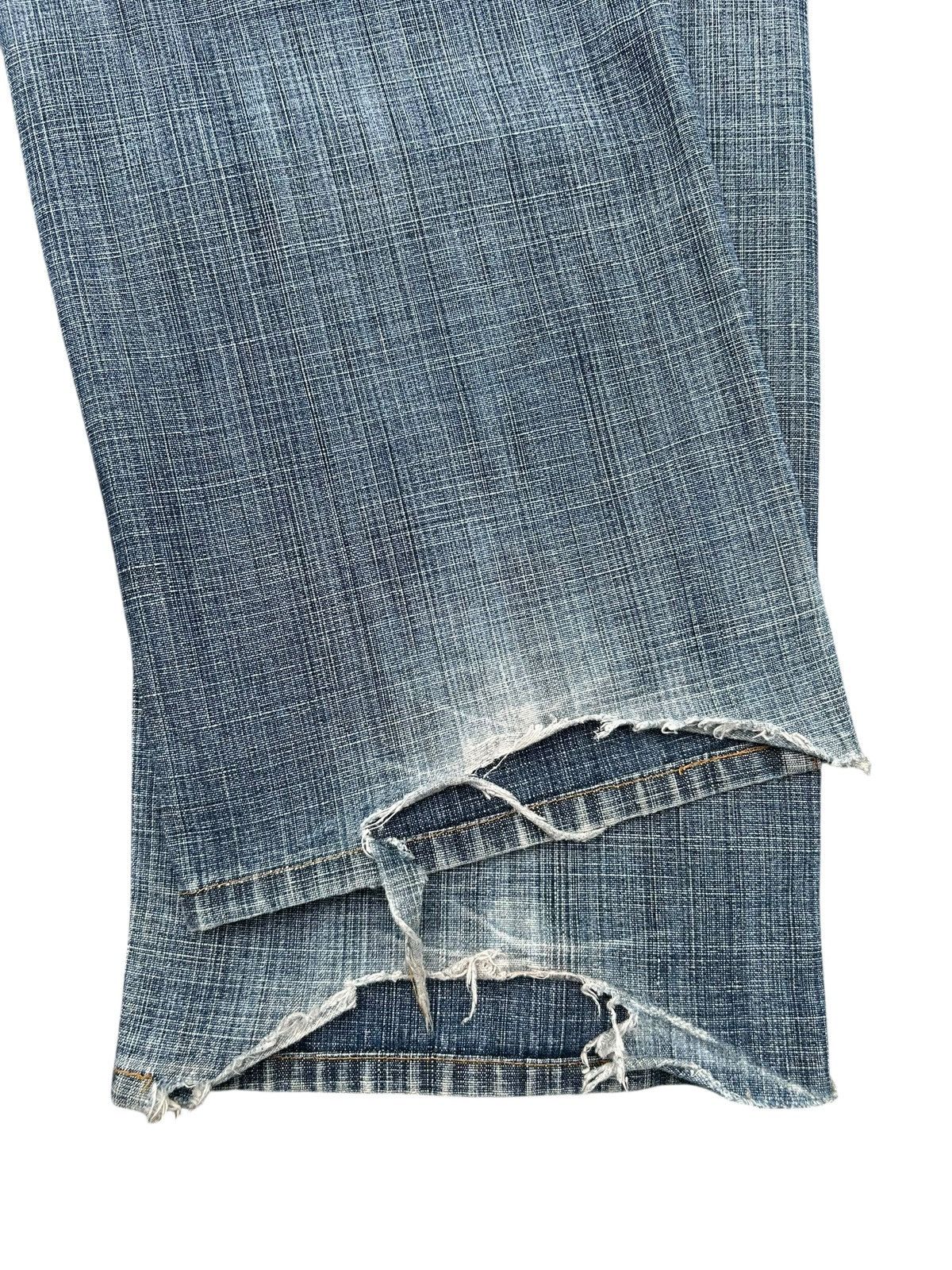 Kapital Vintage Edwin Selvedge Distressed Japanese Brand Denim jeans Size US 31 - 14 Thumbnail