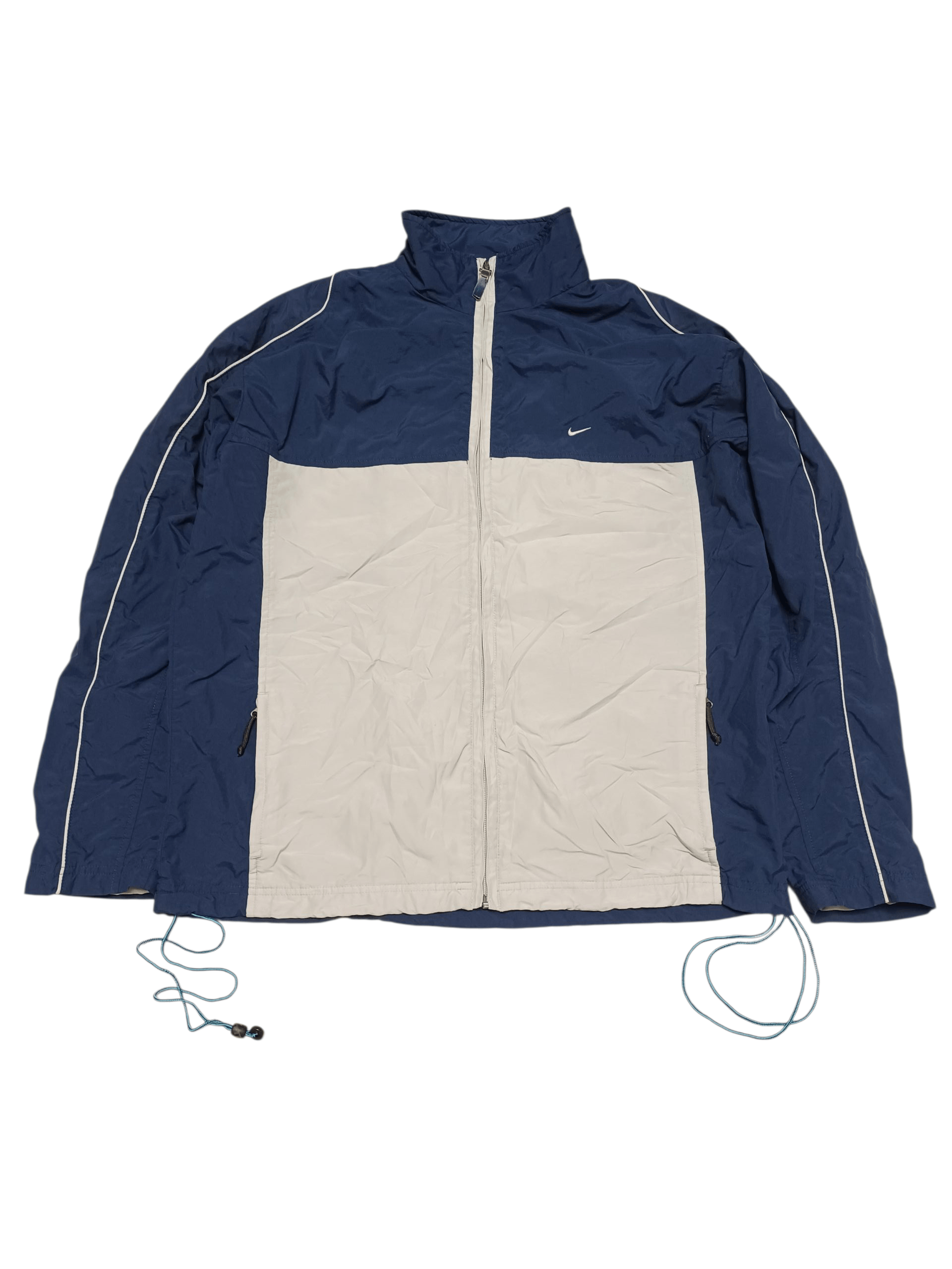 Nike NIKE VINTAGE 2000 NYLON DRILL TRACK JACKET Size US M / EU 48-50 / 2 - 1 Thumbnail