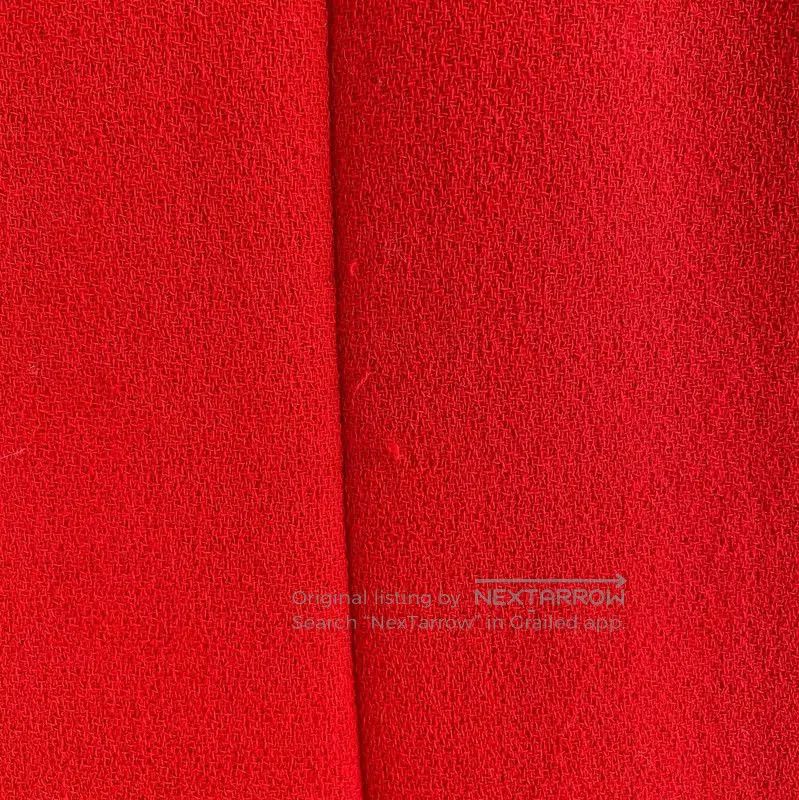 Max Mara MaxMara Women's Red Wool Coat for Spring and Autumn . Size XS / US 0-2 / IT 36-38 - 8 Thumbnail
