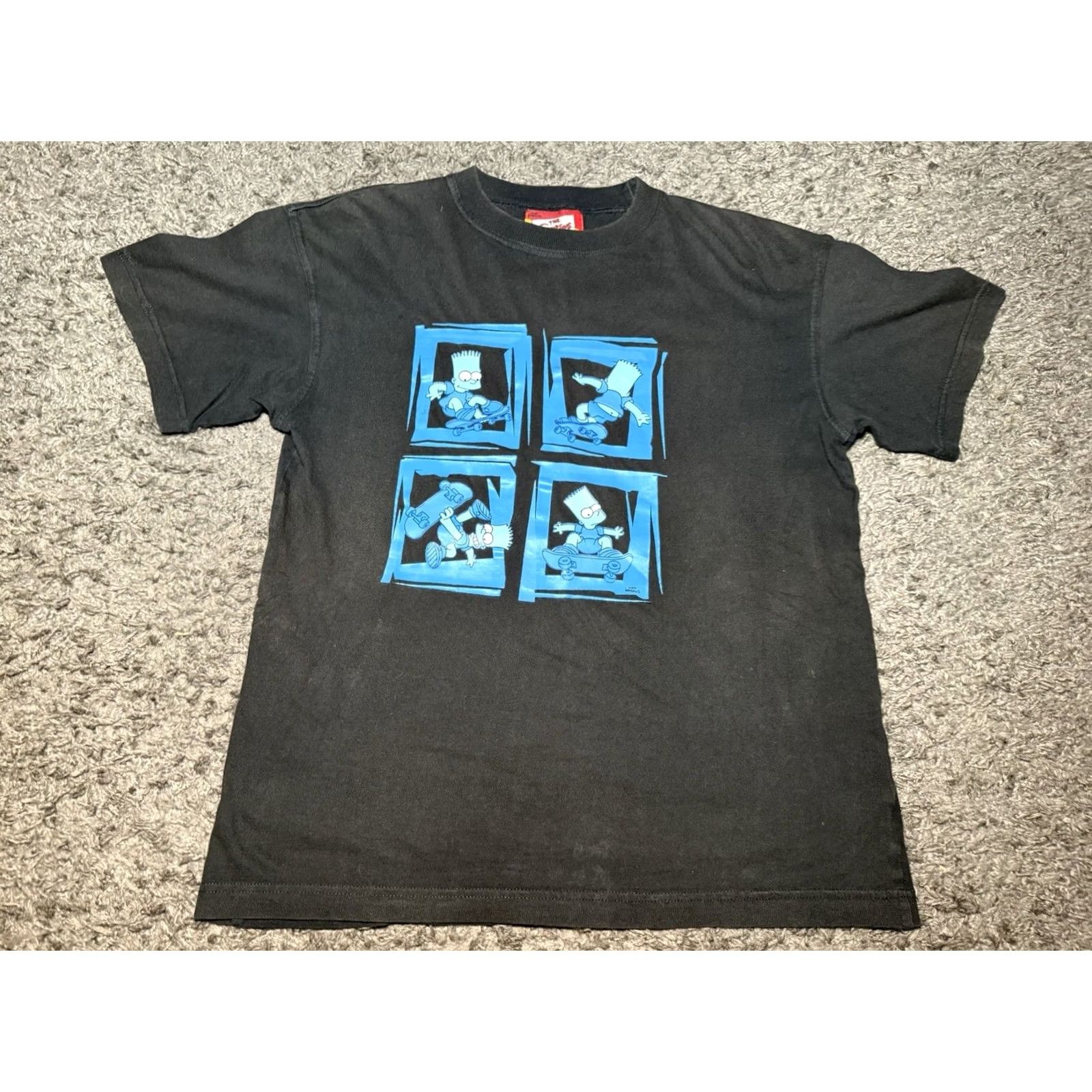 Vintage VINTAGE The Simpsons Bart Simpson T-shirt Black Skateboarding S Men T-Shirt Black Bart Simpson 2003 Y2K Size US S / EU 44-46 / 1 - 3 Thumbnail