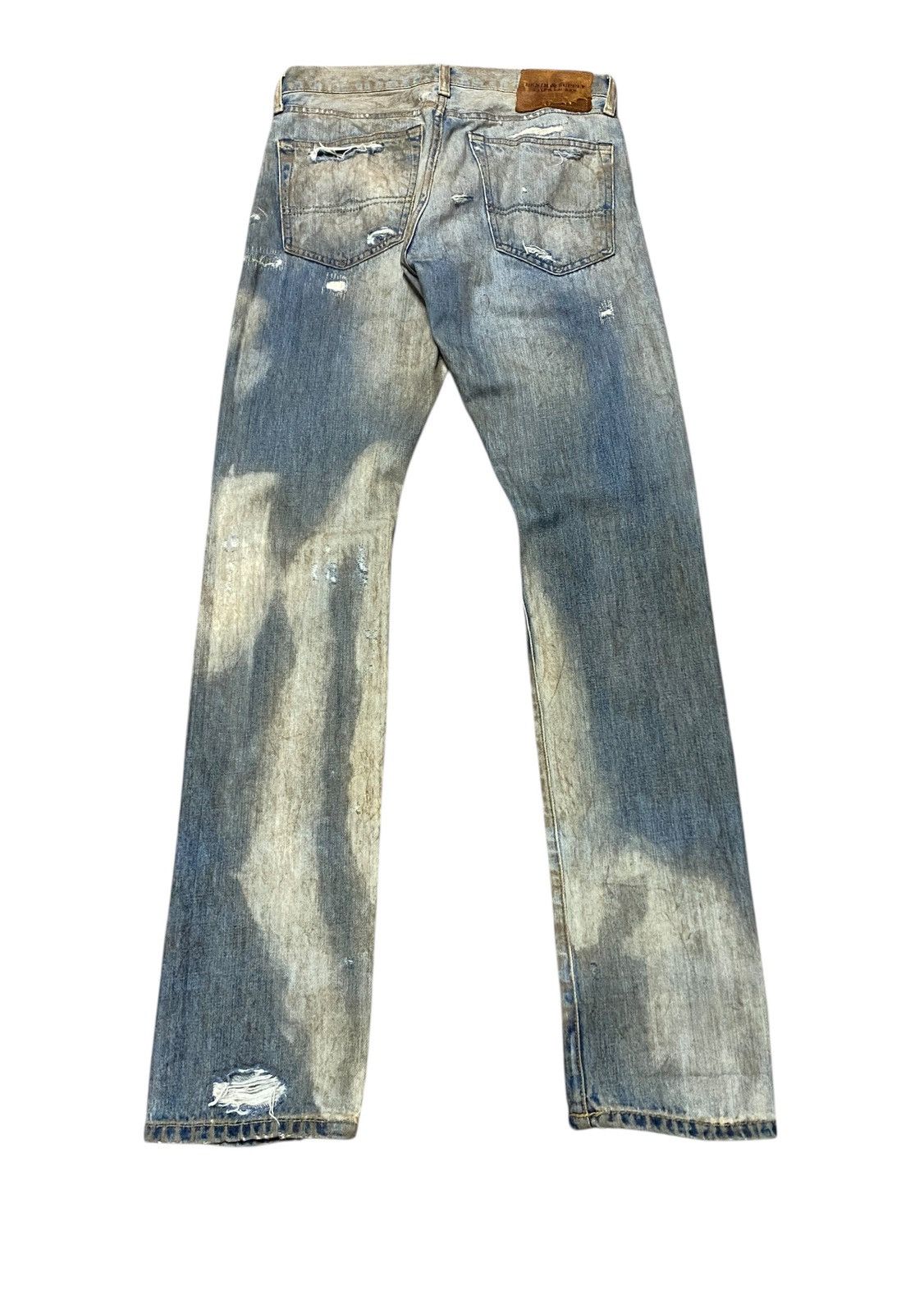 Polo Ralph Lauren Vintage Polo Ralph Lauren Homeless Distressed Jeans 2000s Size US 30 / EU 46 - 2 Thumbnail