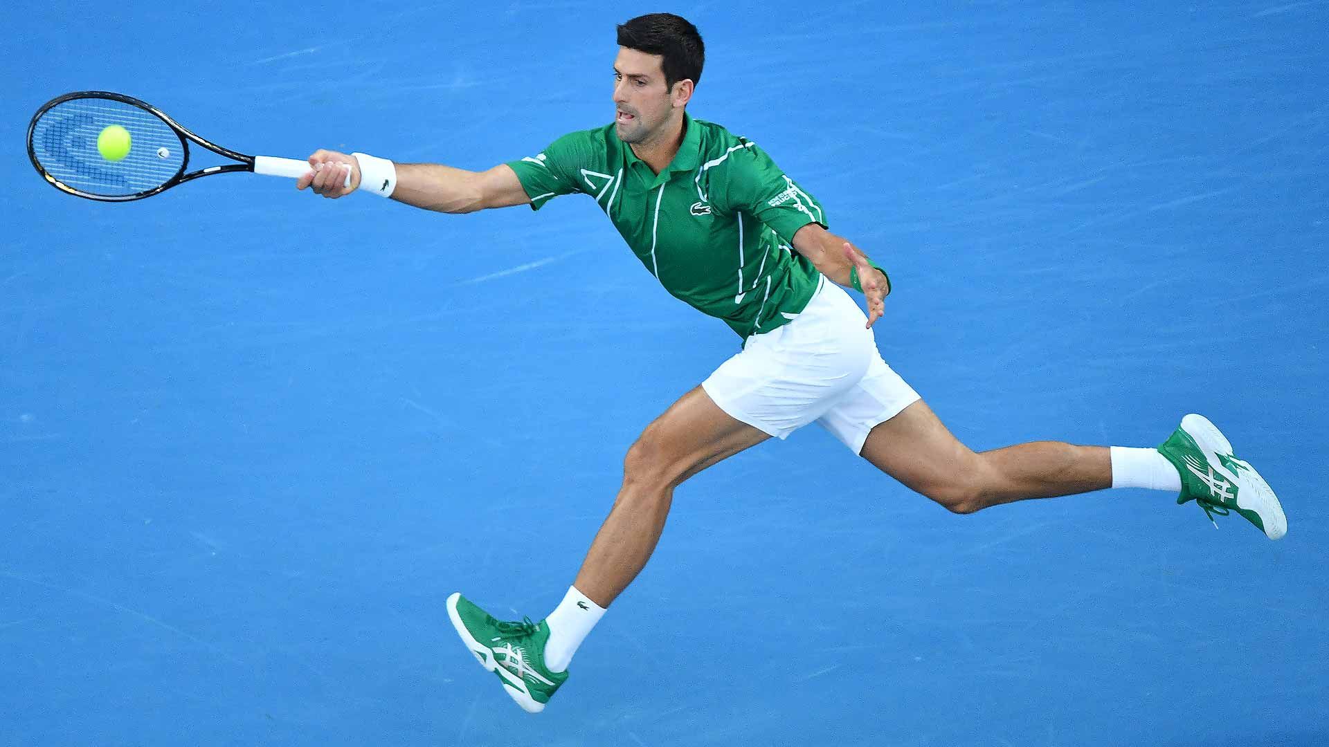 Asics ASICS Court FF Novak 2020 KALE/WHITE (1041A089-301) Size US 10 / EU 43 - 9 Thumbnail