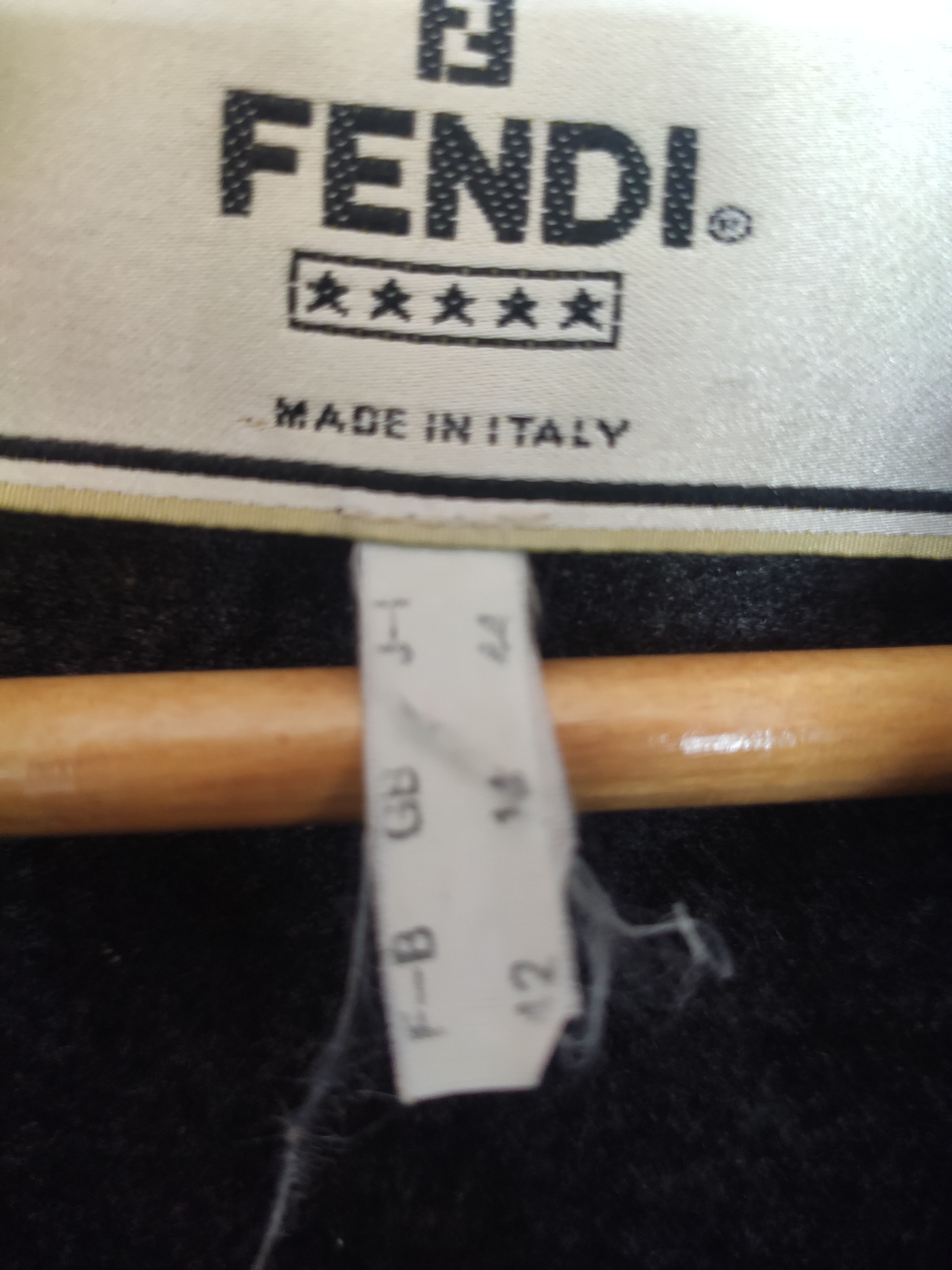 Fendi Fendi jacket wool double layer Size US L / EU 52-54 / 3 - 8 Thumbnail