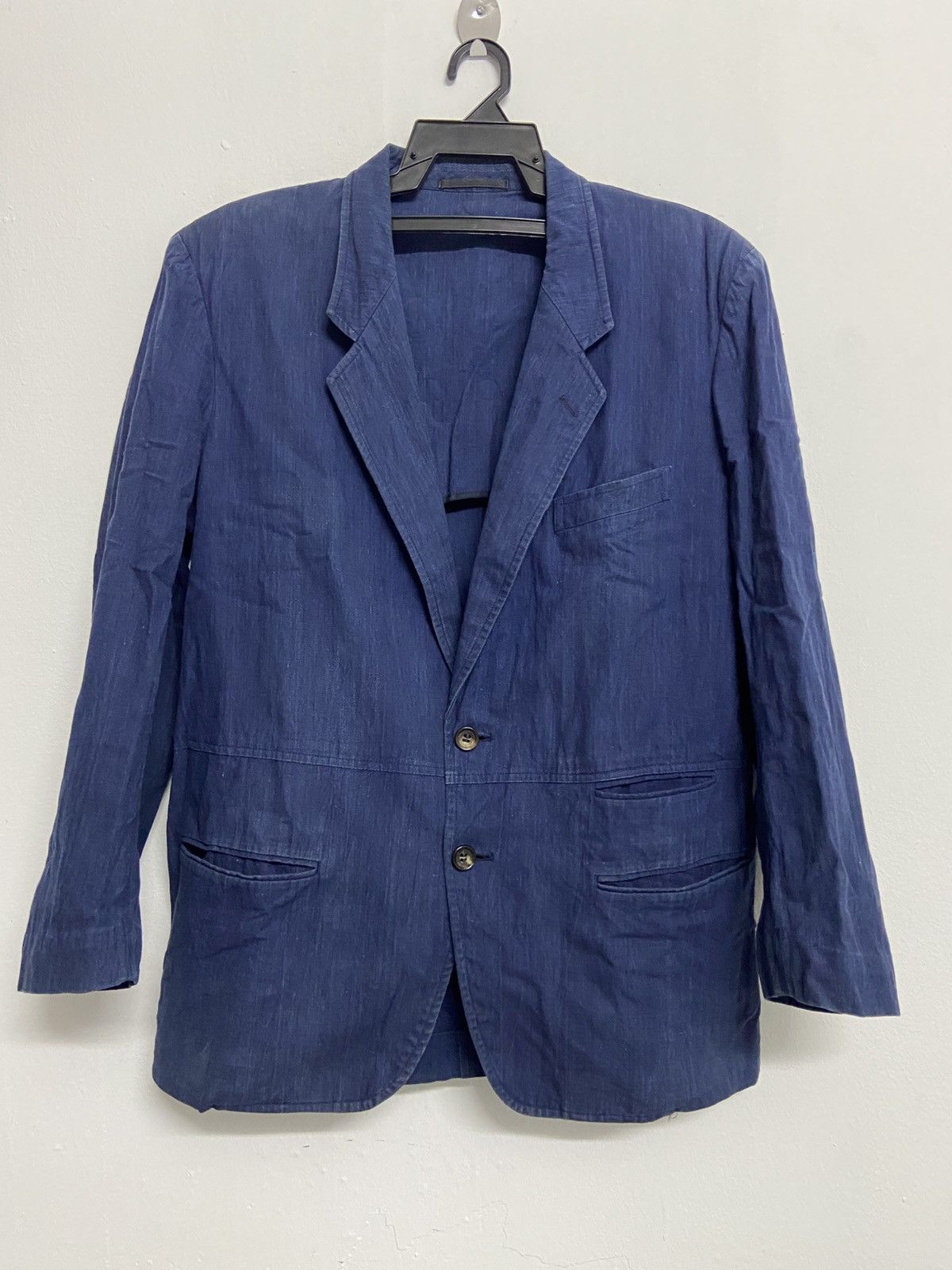 Comme des Garcons Homme Comme des Gargons CDG Homme Blazer Coat Jacket Size US M / EU 48-50 / 2 - 6 Thumbnail