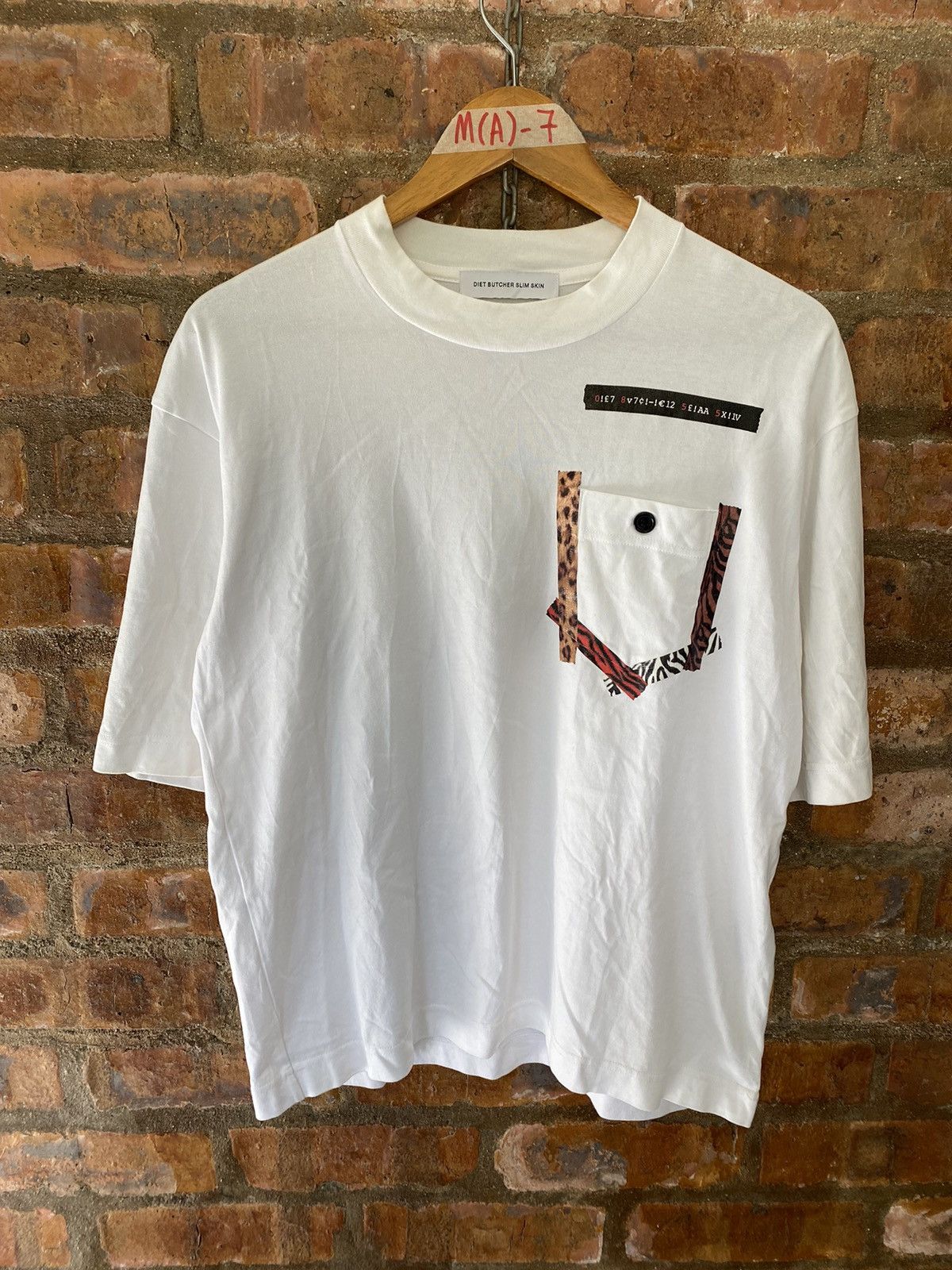 Diet Butcher Slim Skin AW18 leopard stripe tee Size US M / EU 48-50 / 2 - 2 Thumbnail