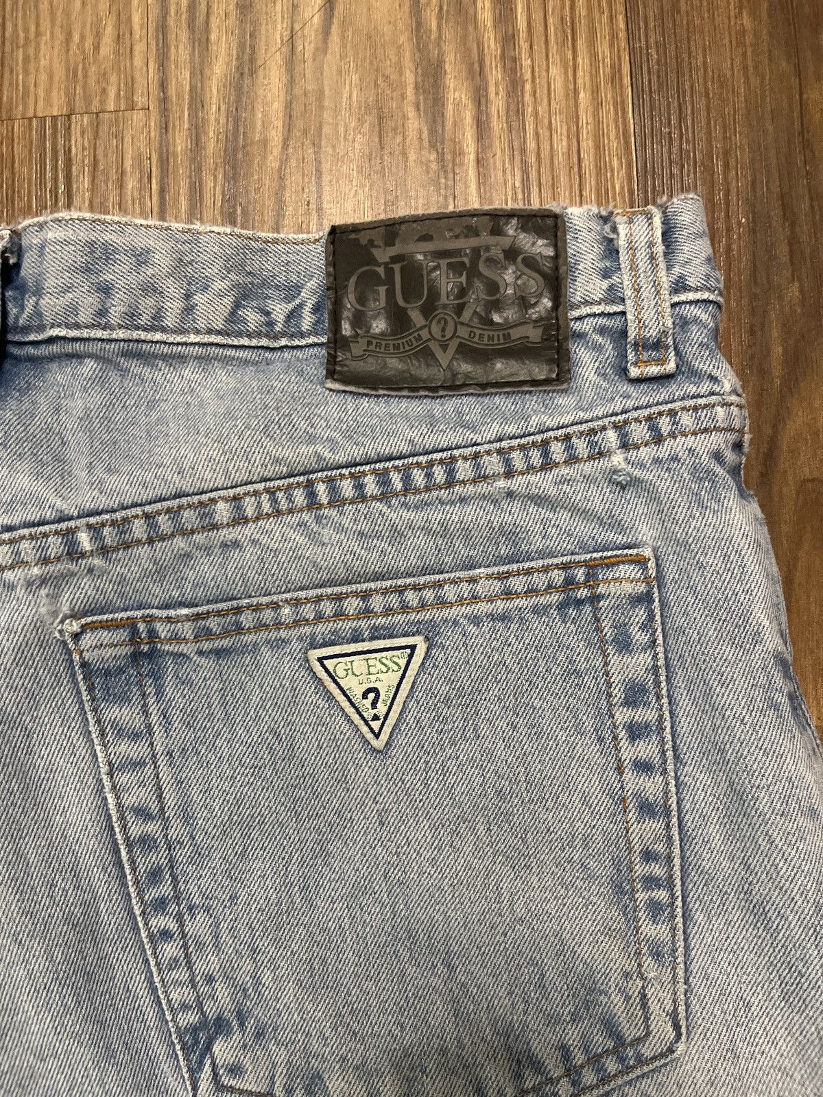 Guess Vintage Guess Straight Leg Jeans Size US 32 / EU 48 - 2 Thumbnail