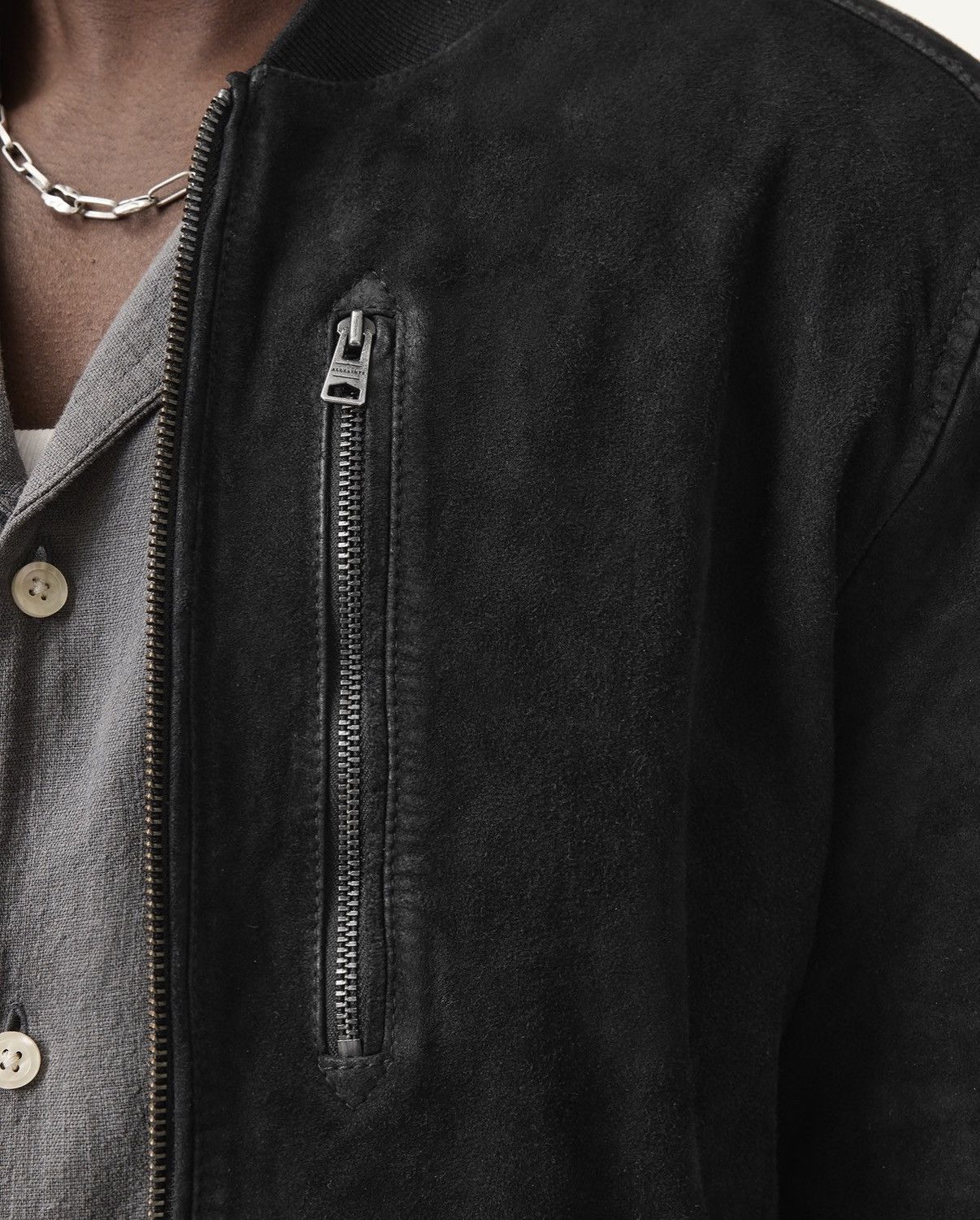 Allsaints Kemble suede jacket Size US S / EU 44-46 / 1 - 7 Thumbnail