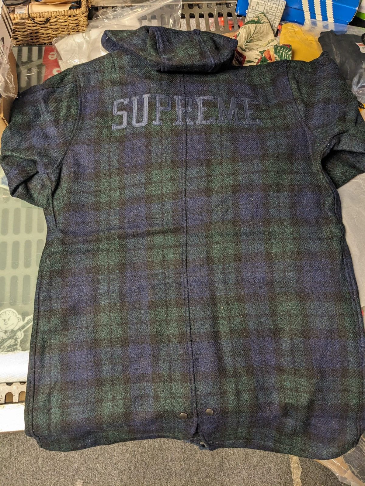 Supreme FW16 SUPREME WOOL FISHTAIL PARKA JACKET Size US L / EU 52-54 / 3 - 4 Thumbnail