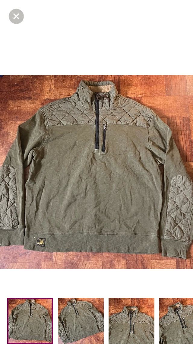 Polo Ralph Lauren Vintage Men’s Quilted Quarter Zip XL