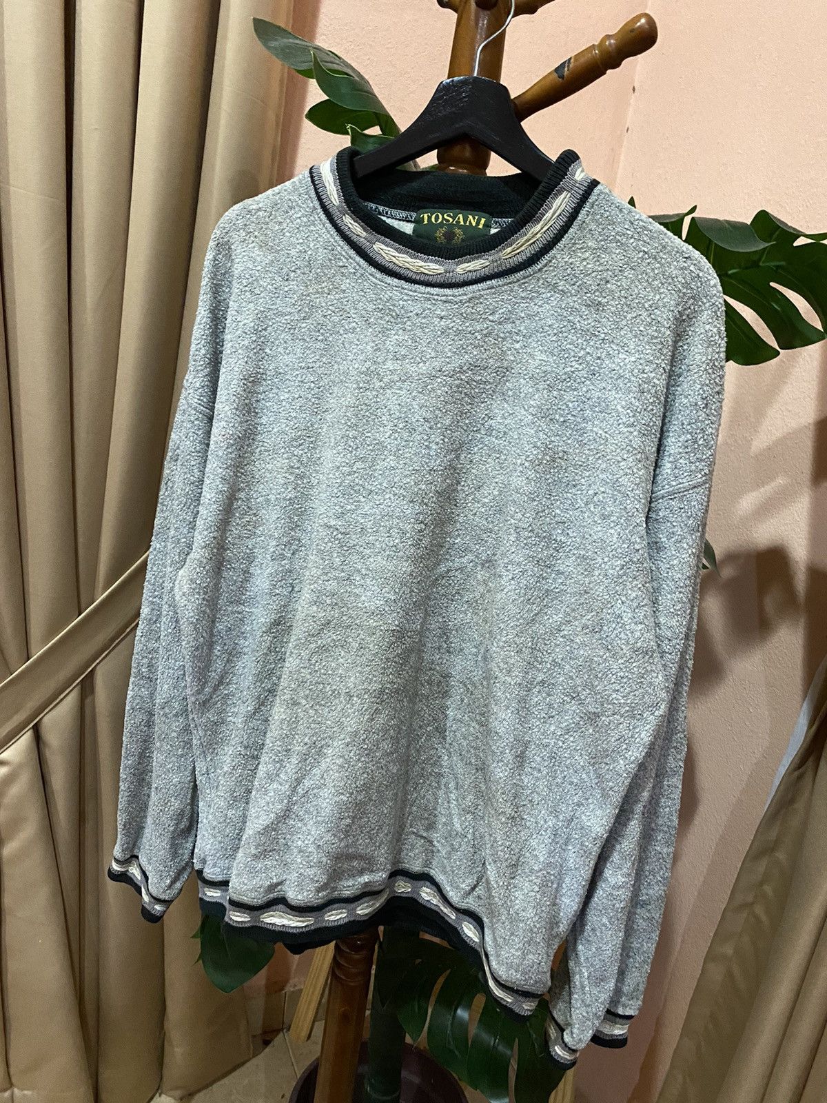 Vintage Vintage Tosani Sweater – Made in Canada, 80% Cotton, Unique Size US S / EU 44-46 / 1 - 3 Thumbnail