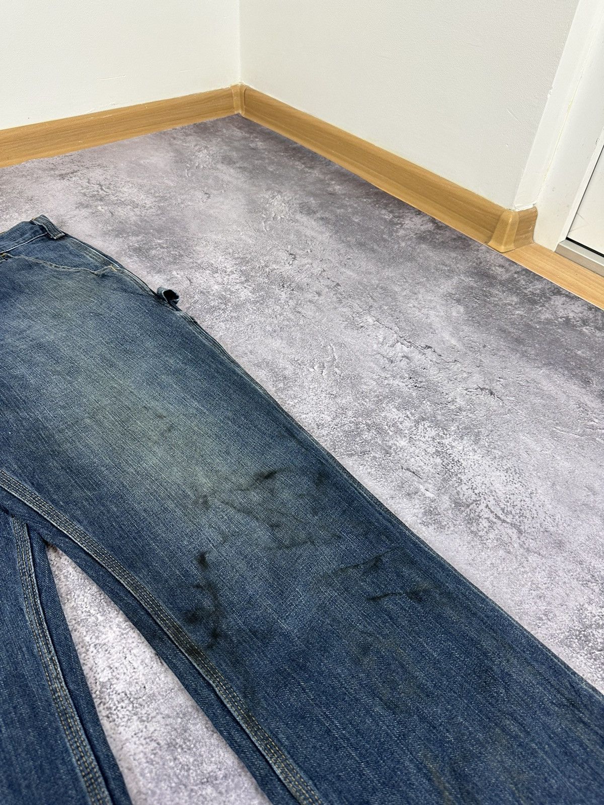 Carhartt Vintage Carhartt Denim Carpenter Cargo Hype USA Work Pants Size US 36 / EU 52 - 14 Thumbnail