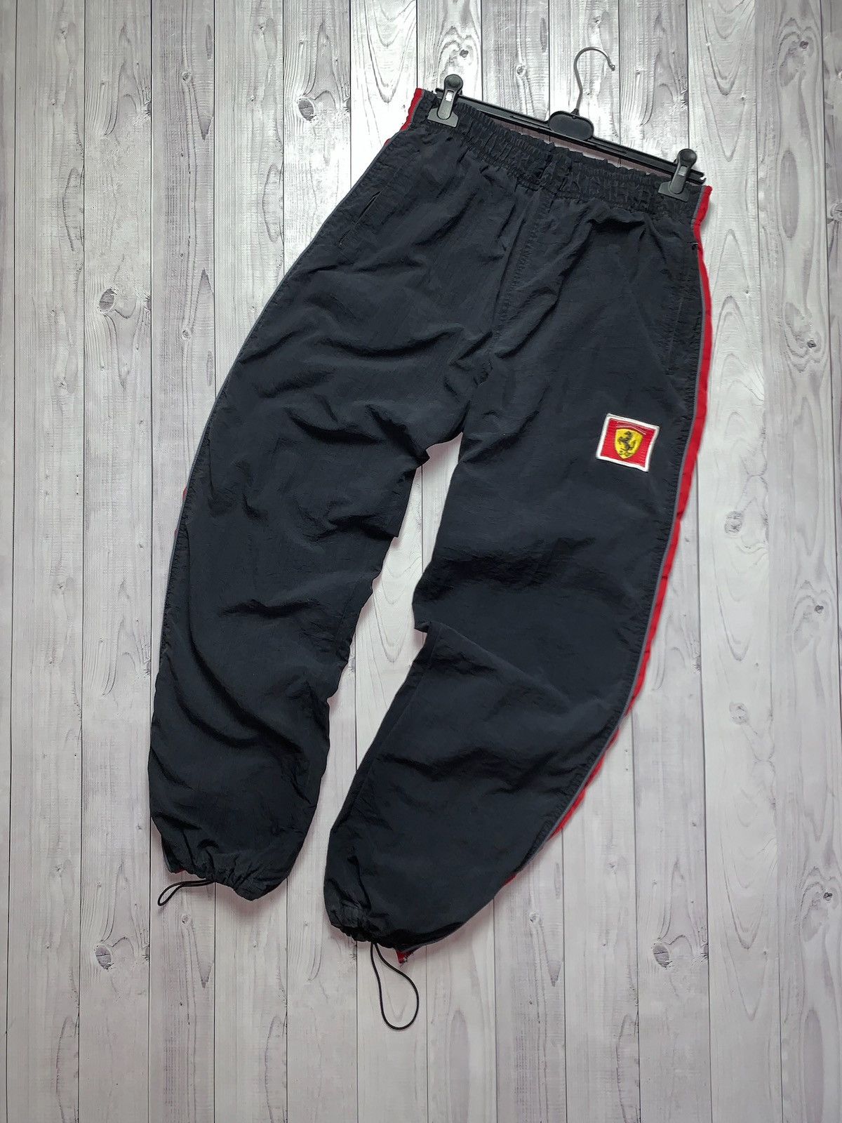 Ferrari × Vintage Ferrari pants joggers drill size XL vintage black Size US 36 / EU 52 - 11 Thumbnail