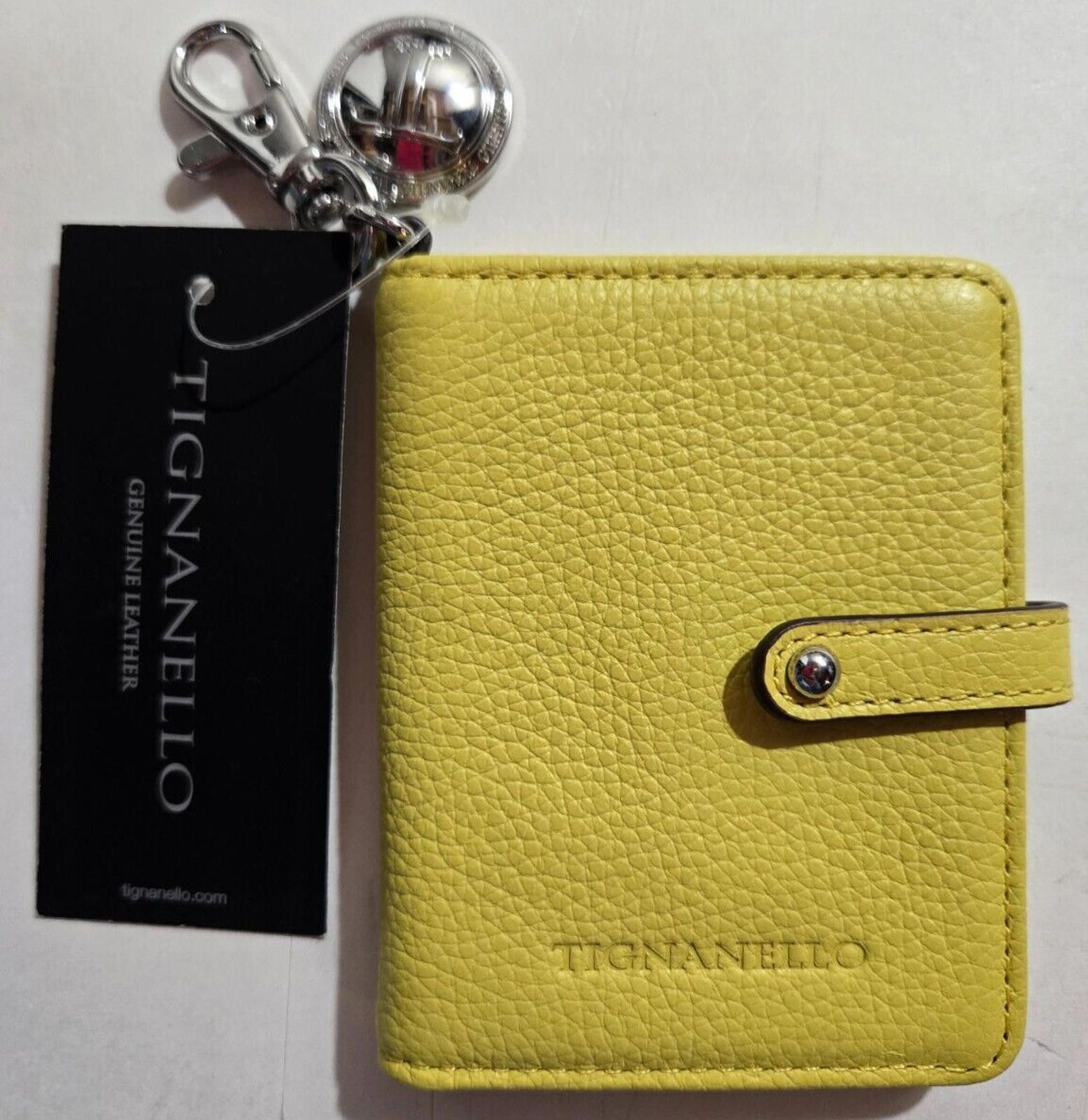 Designer Tignanello Genuine Leather Photo Case Key Chain Main Street Size ONE SIZE - 1 Thumbnail