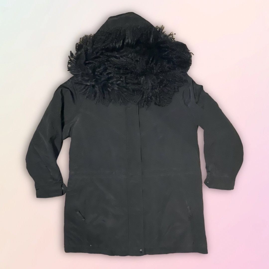Vintage Bromley Sport, Oversized, Faux Fur, Parka Style Jacket Size M / US 6-8 / IT 42-44 - 1 Thumbnail