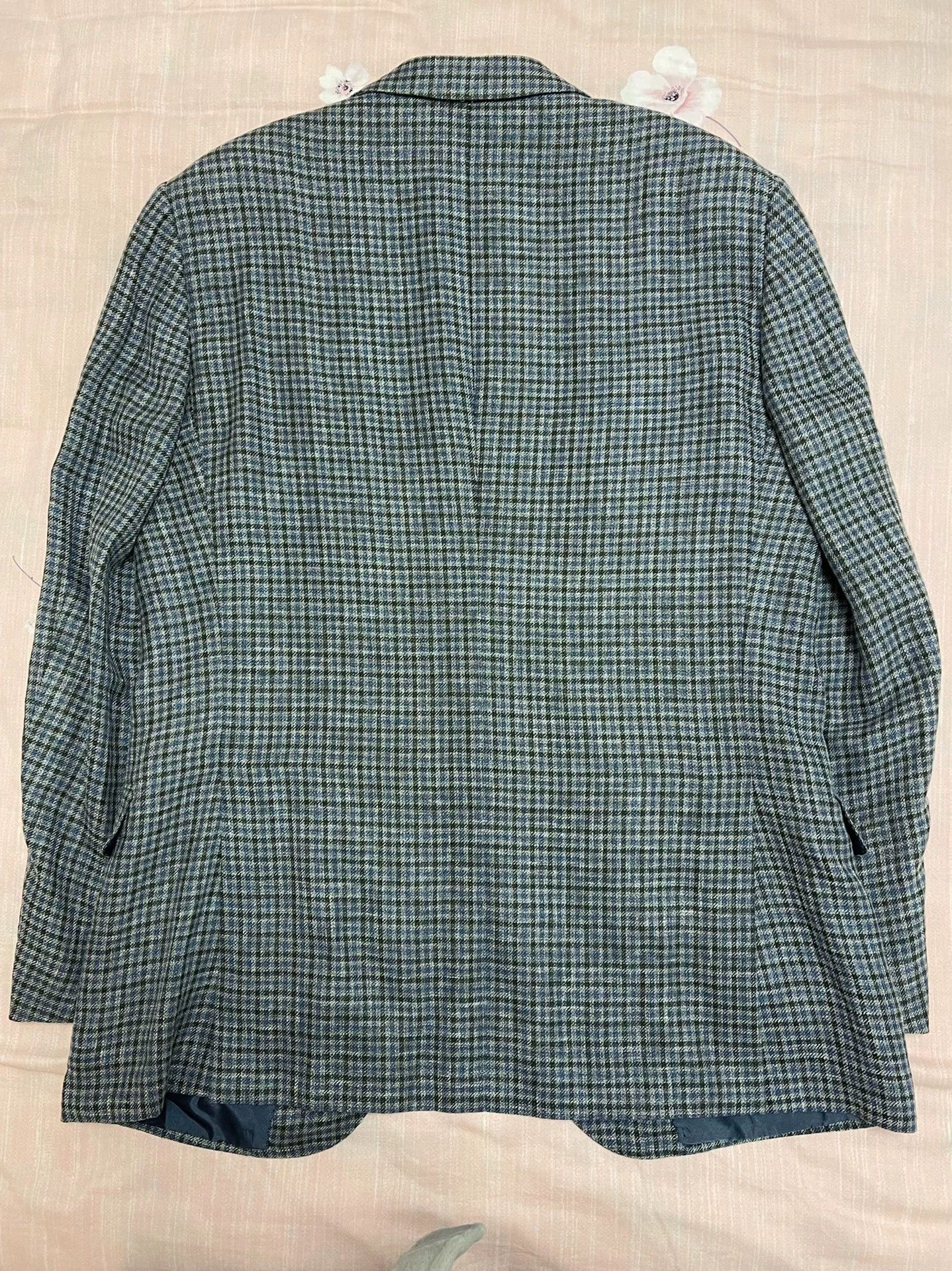 Ermenegildo Zegna Zegna regular fit suit blue check men's 52 Size 52R - 2 Thumbnail