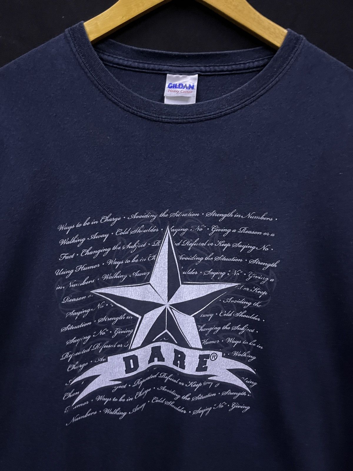 D.A.R.E RARE‼️ VINTAGE D.A.R.E SKATE SHIRT Size US XL / EU 56 / 4 - 3 Thumbnail