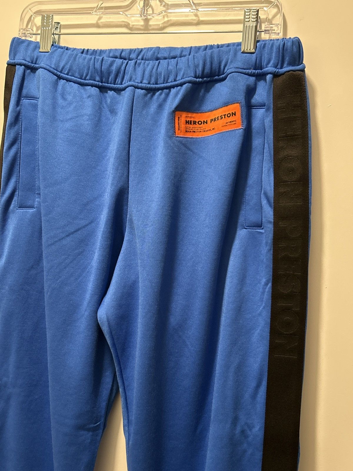 Heron Preston Heron Preston Blue Track Pants New Size US 30 / EU 46 - 3 Thumbnail