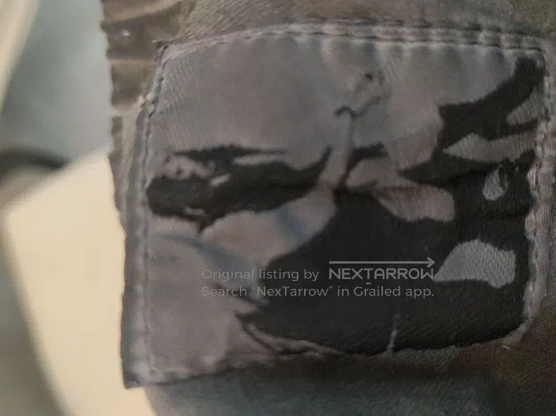 Rick Owens RICK OWENS size S Cement gray waxed double ring denim pant Size US 27 - 5 Thumbnail