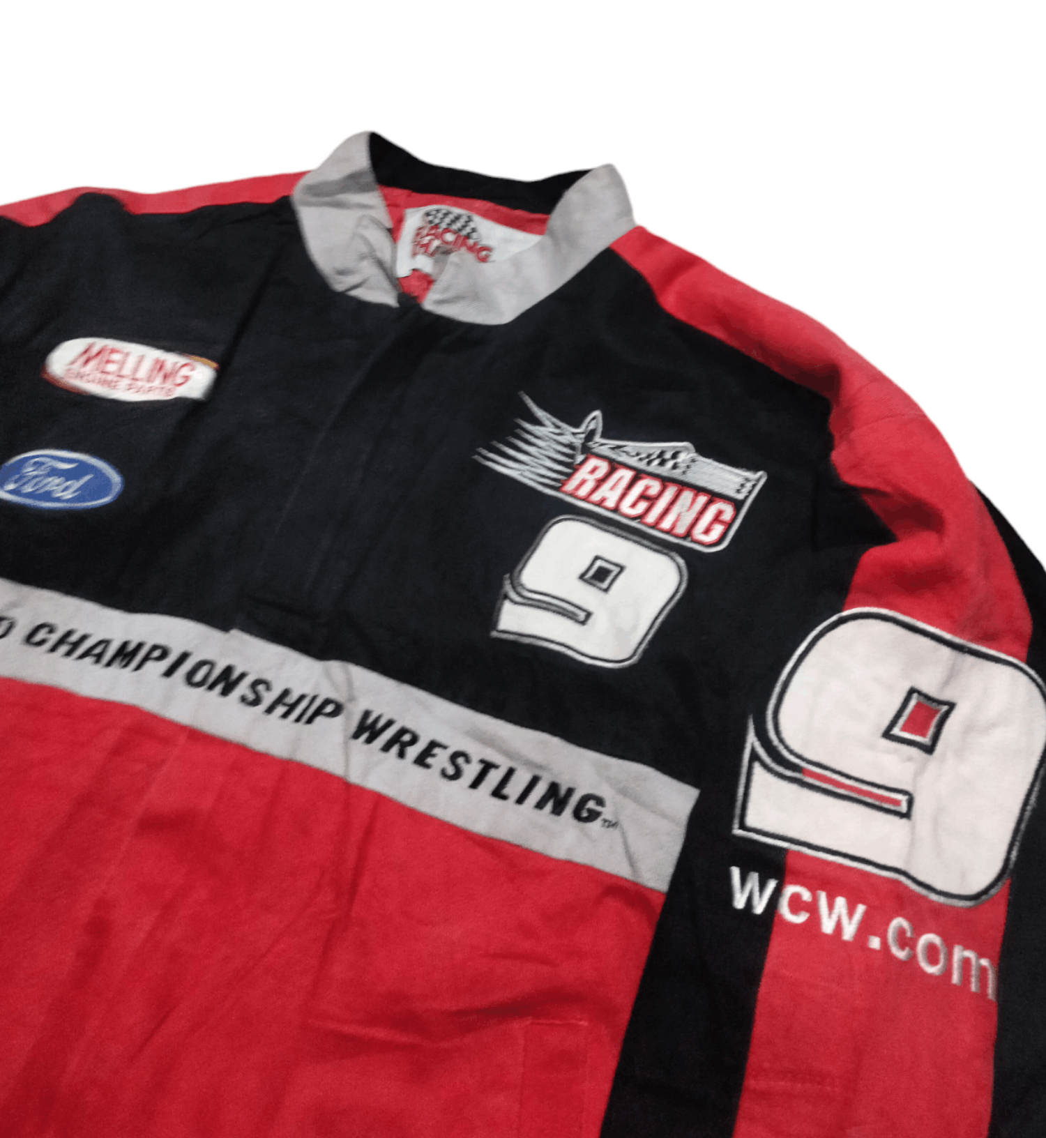 NASCAR RARE🔥 Vintage WCW Nascar Jacket Size US M / EU 48-50 / 2 - 8 Thumbnail