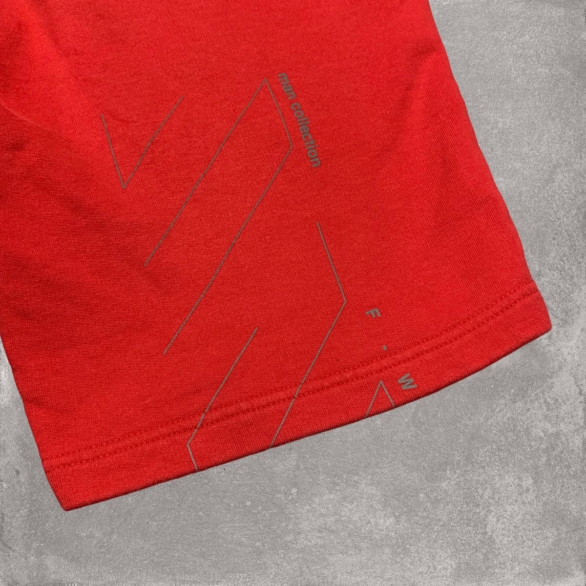 Off-White Off White Small Shorts Outline Diag Red Bottoms Virgil Size US 30 / EU 46 - 4 Thumbnail