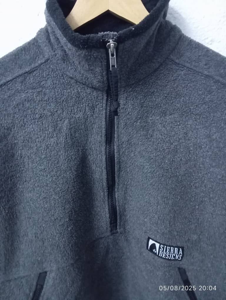 Sierra Designs Sierra Design Half Zipper Fleece Jacket Made In Usa Size US M / EU 48-50 / 2 - 3 Thumbnail