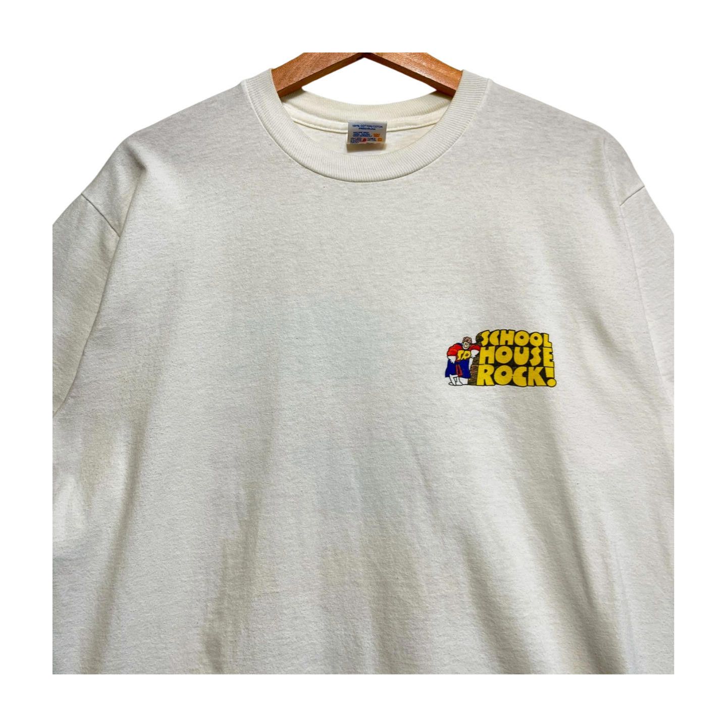 Jerzees × Vintage Vintage 90s School House Rock T-Shirt L Conjunction Junction Size US L / EU 52-54 / 3 - 3 Thumbnail