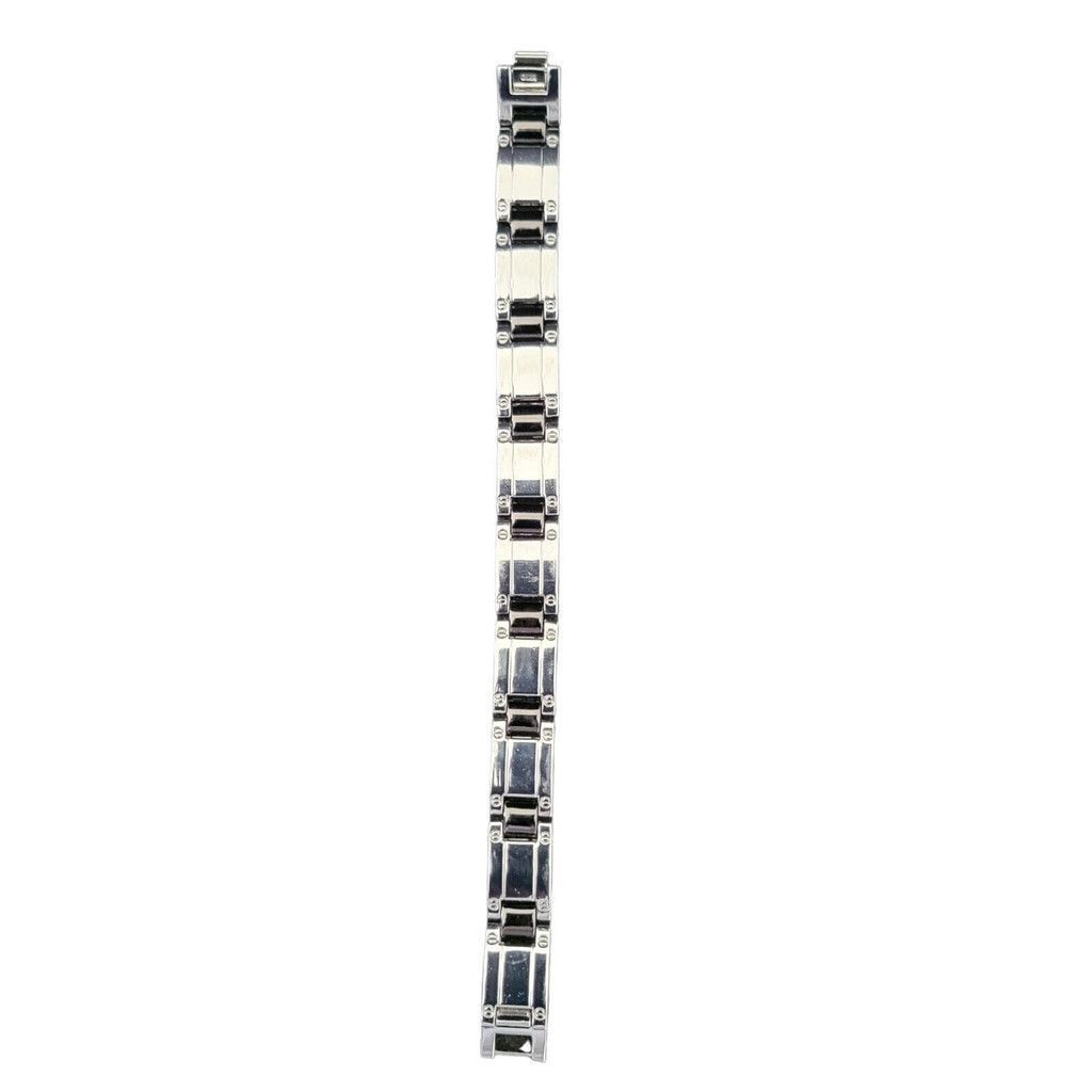 Other Men's Stainless Silver Bracelet. 8.5 Inch. New Without Tags Size ONE SIZE - 5 Thumbnail