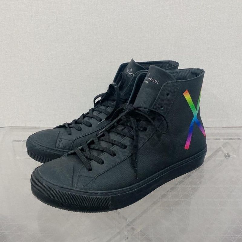 Louis Vuitton Louis Vuitton Tattoo High-top Fashion Sneakers 0079 Size US 8 / EU 41 - 1 Thumbnail