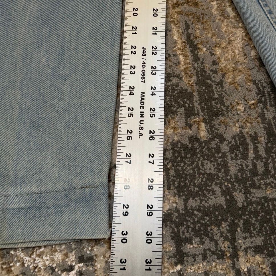 Faded Glory Faded Glory Vintage 90s Light Wash Blue Denim Jeans 36x30 Size US 36 / EU 52 - 6 Thumbnail