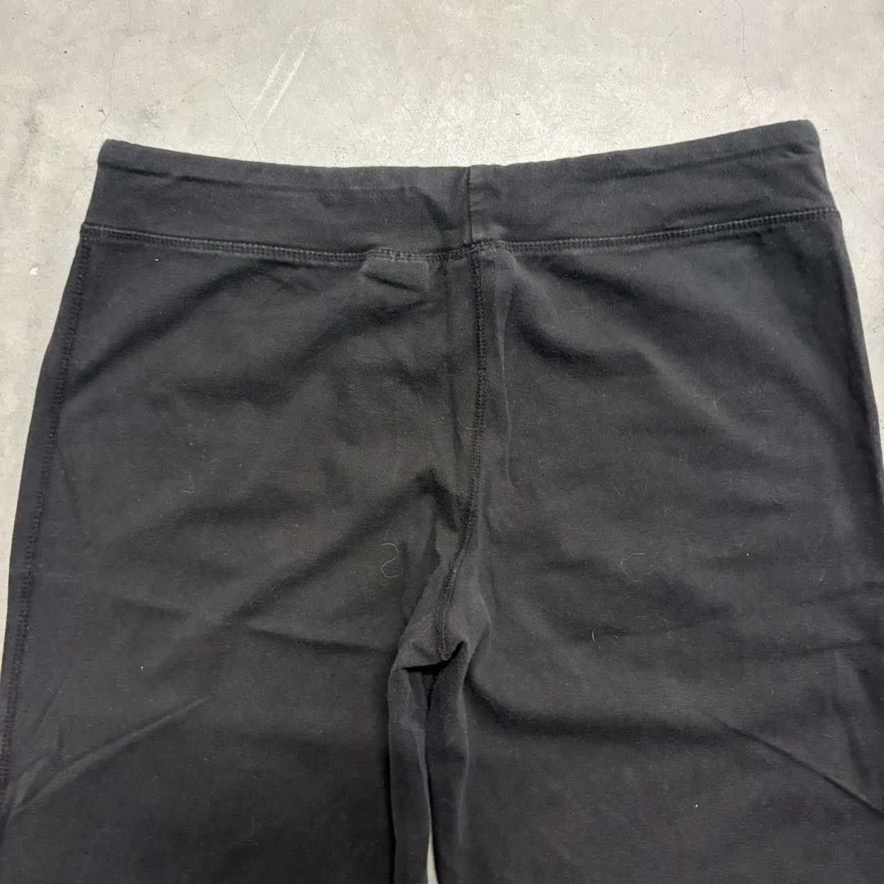 Vintage Crazy Vintage Y2K/2000s Baggy Wideleg Bootcut Black Yoga Sweatpants! Size US 32 / EU 48 - 5 Thumbnail