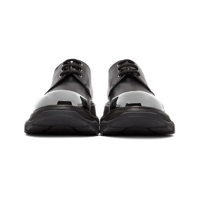Alexander McQueen o1y1024 Laced Shoes in Black Size US 6 / EU 39 - 2 Thumbnail
