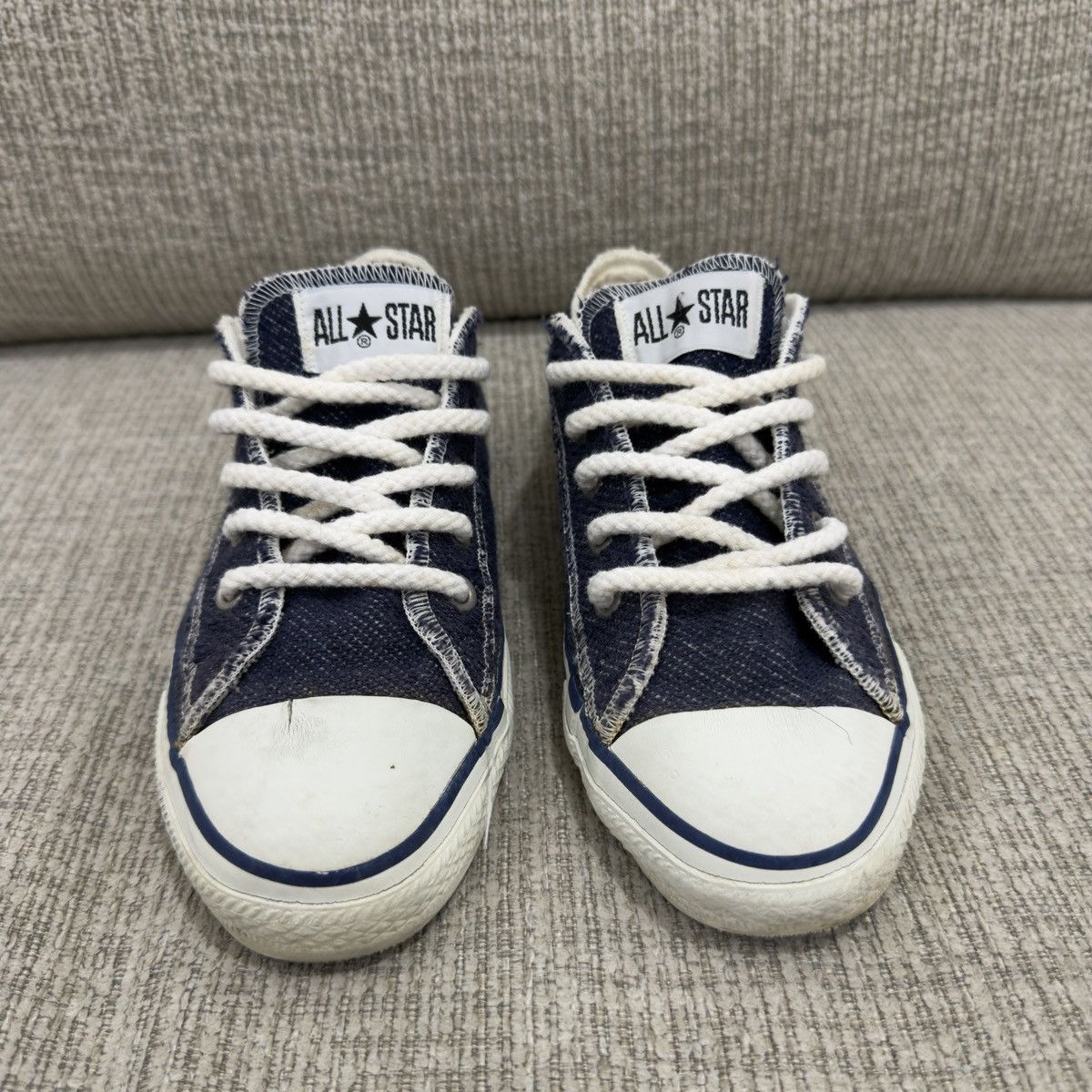 Converse Vintage 90s Converse Denim USA Size US 5 / EU 37 - 1 Thumbnail