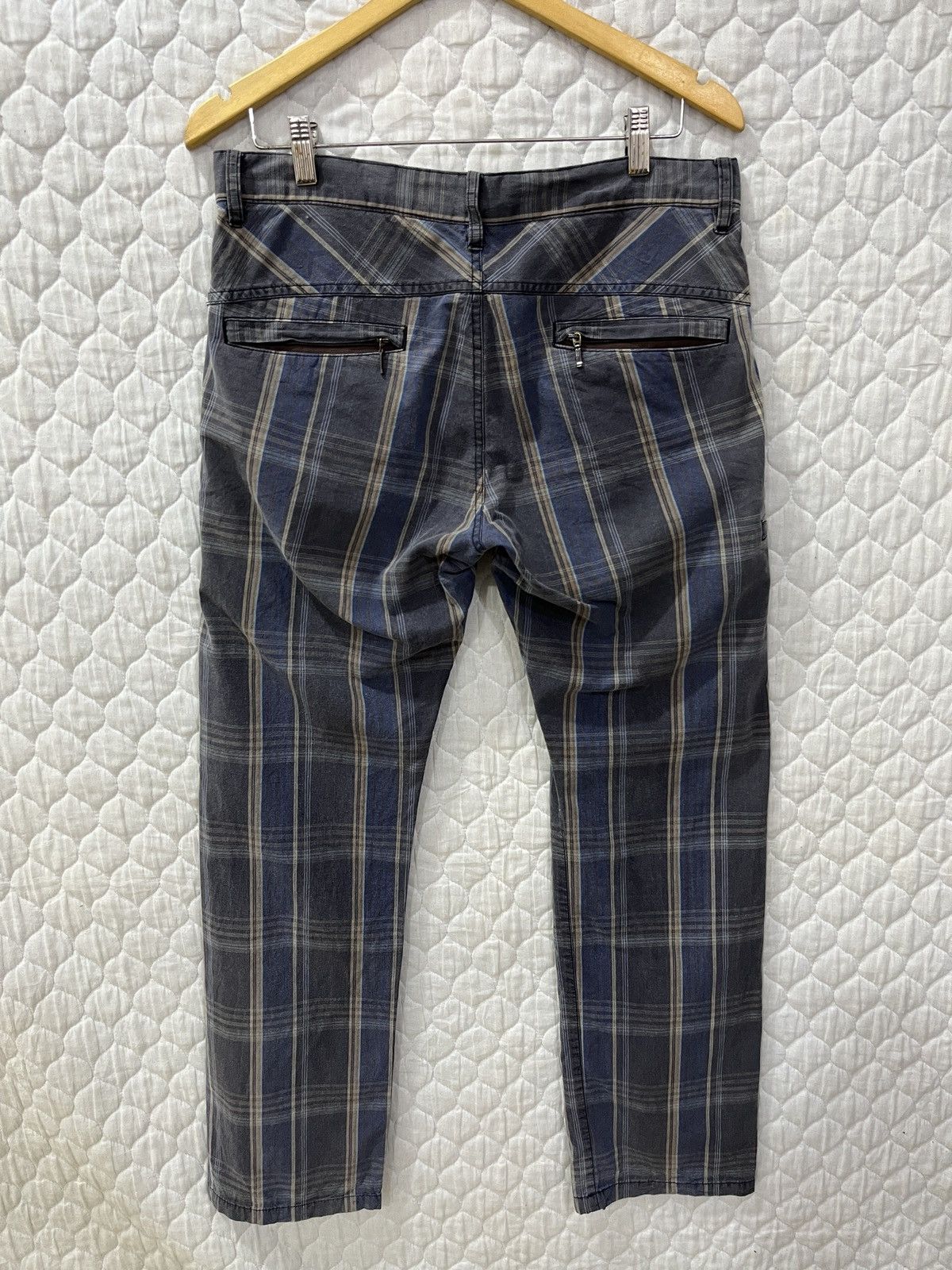 Takeo Kikuchi 🔥🔥🔥STEALS TAKEO KIKUCHI TARTAN PANTS Size US 33 - 7 Thumbnail