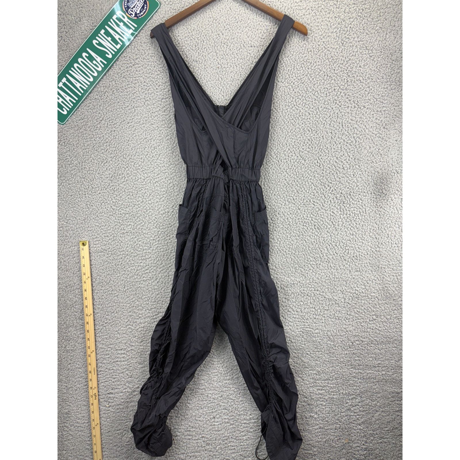 Free People Free People Tropic Sport One Piece Jumpsuit Womens XS Black Size 26" / US 2 / IT 38 - 6 Thumbnail