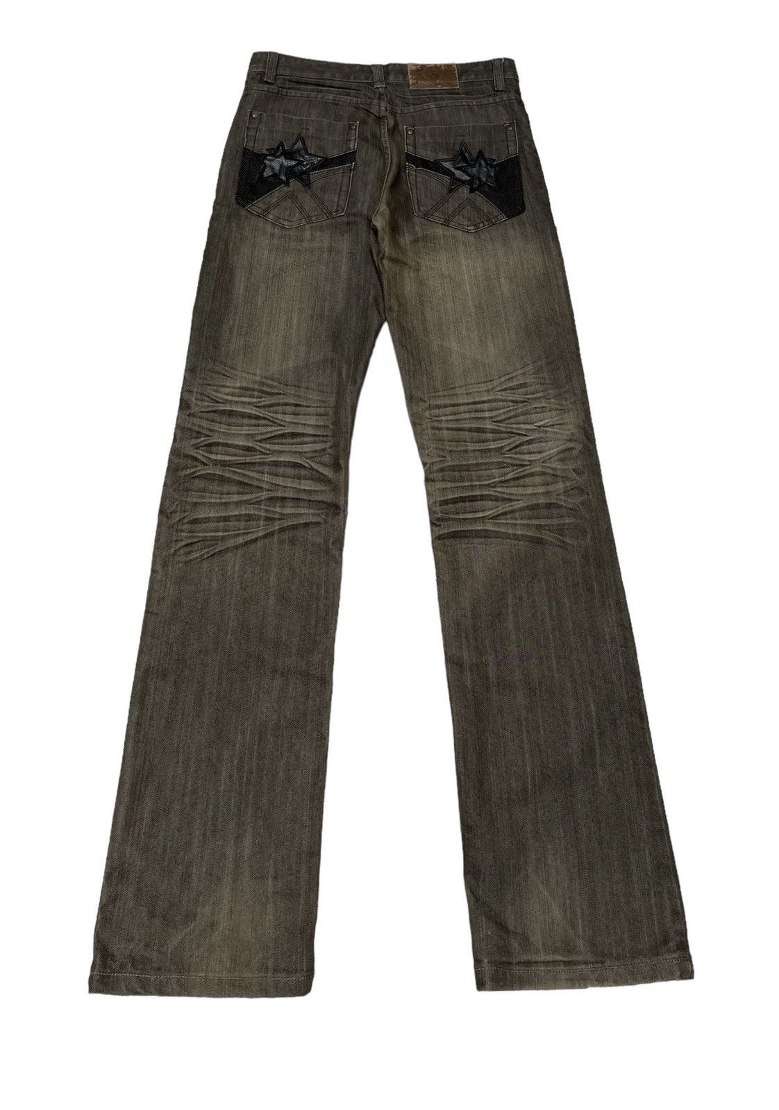 Designer × Energie × If Six Was Nine Rare Design Vintage Brand Energie Jeans 2000s Size US 34 / EU 50 - 2 Thumbnail