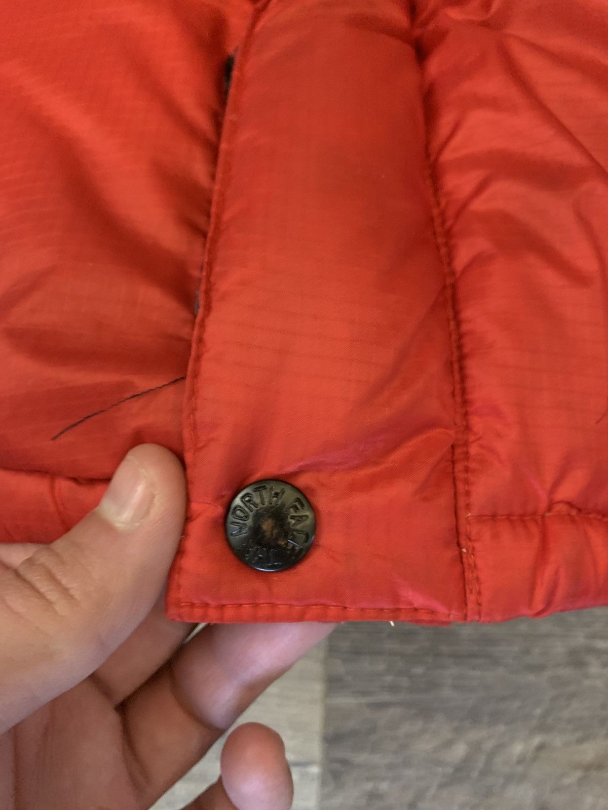 The North Face × Vintage Vintage 1990s The North Face Red And Black Puffer Jacket Size US M / EU 48-50 / 2 - 5 Thumbnail