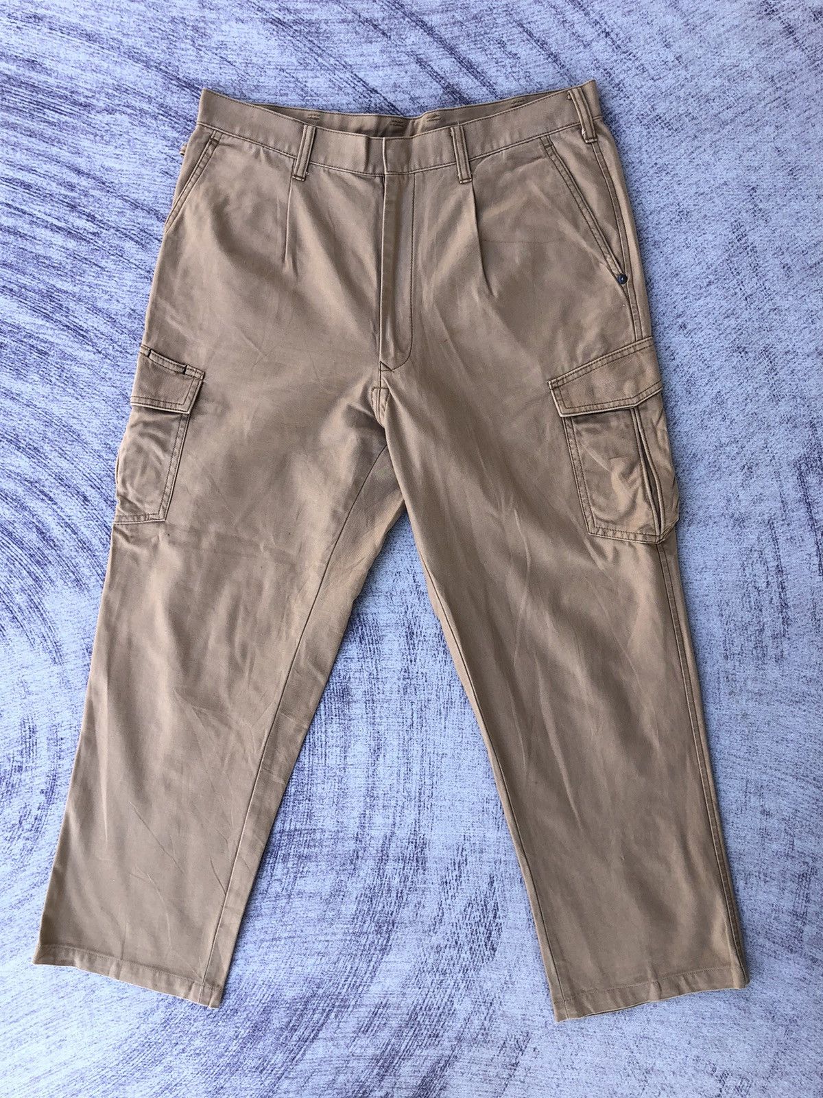 Japanese Brand × This Is Ground Cargo g.ground Plain 6 Pocket Tactical Pants Size US 33 - 2 Thumbnail