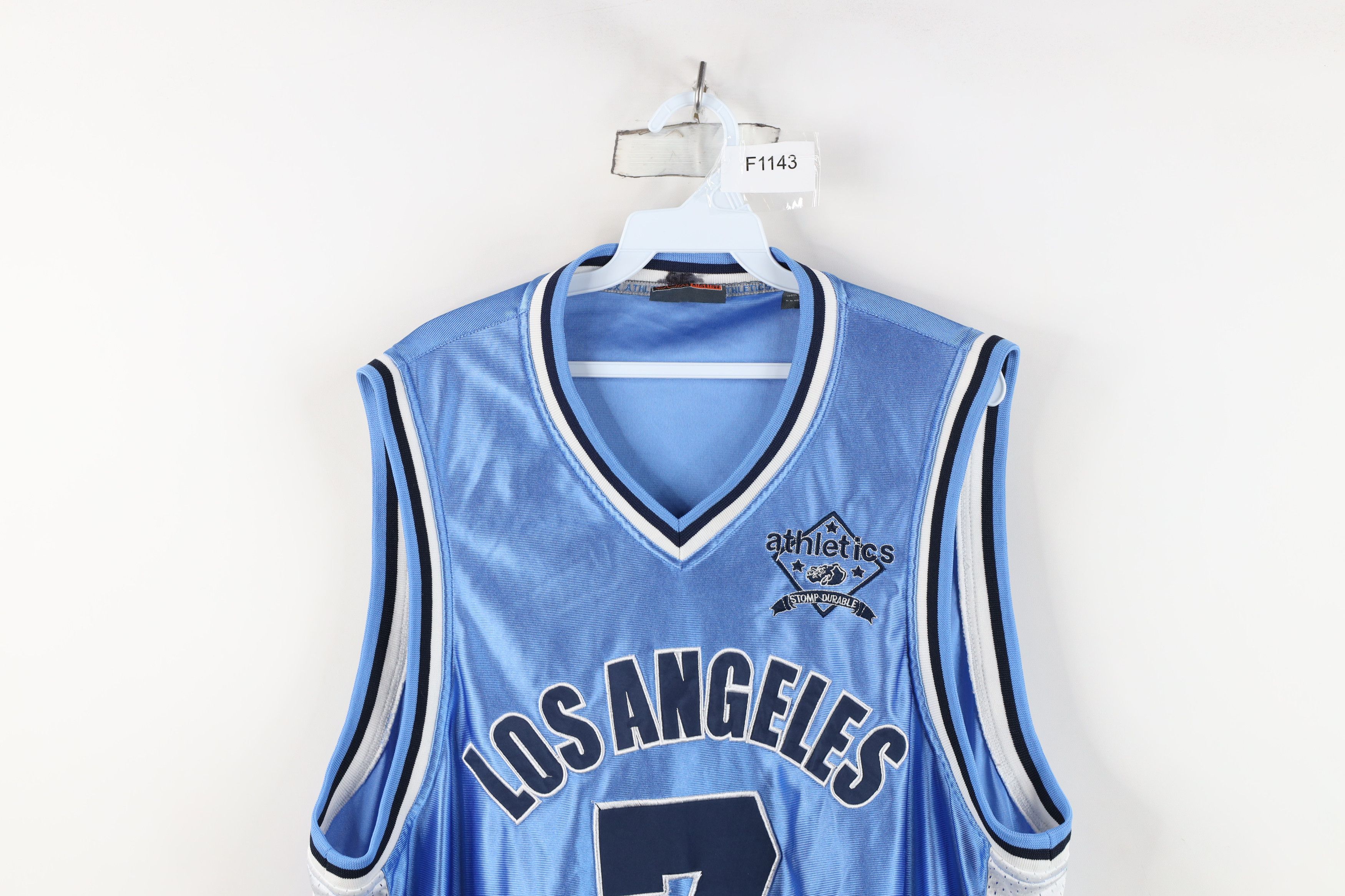 Vintage Vintage Y2K Streetwear Basketball Jersey Carolina Blue Size US XXL / EU 58 / 5 - 2 Thumbnail