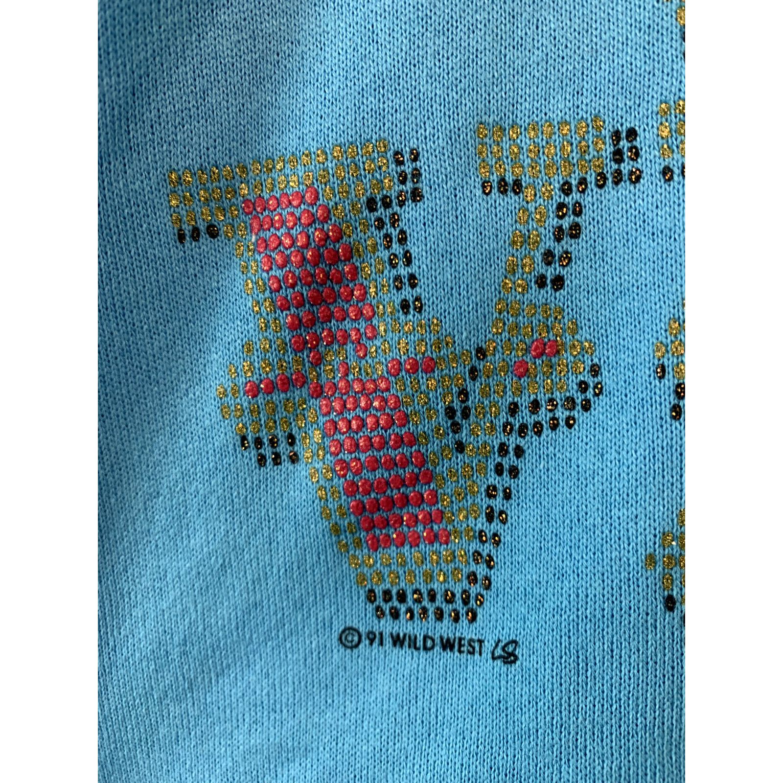 Jerzees Vintage Las Vegas Sweatshirt Crewneck LV Blue VTG NWT 90s L Size US L / EU 52-54 / 3 - 4 Thumbnail