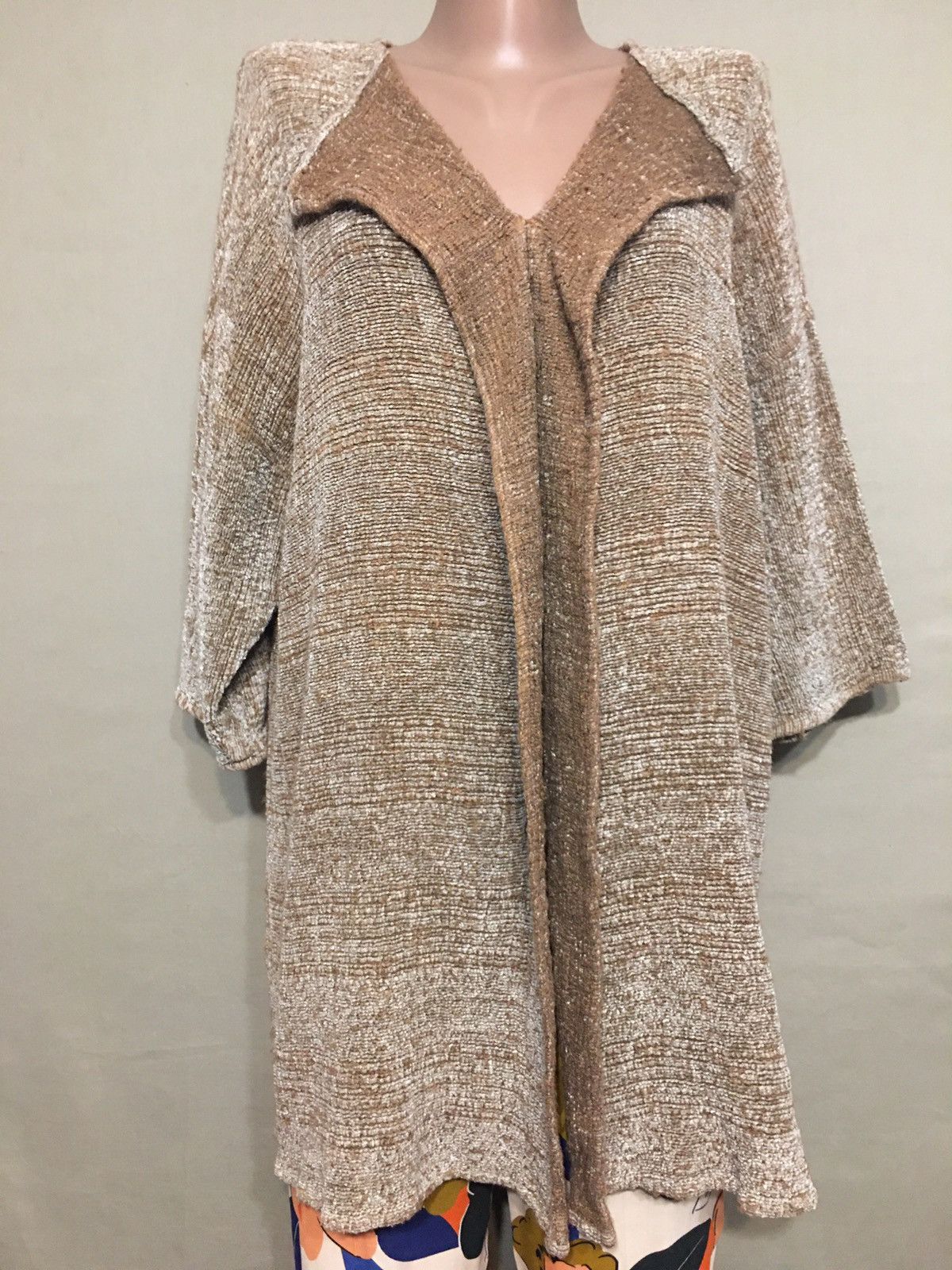 Other La Bottega Di Brunella Linen Blend Knit Oversize Sweater Size ONE SIZE - 2 Thumbnail
