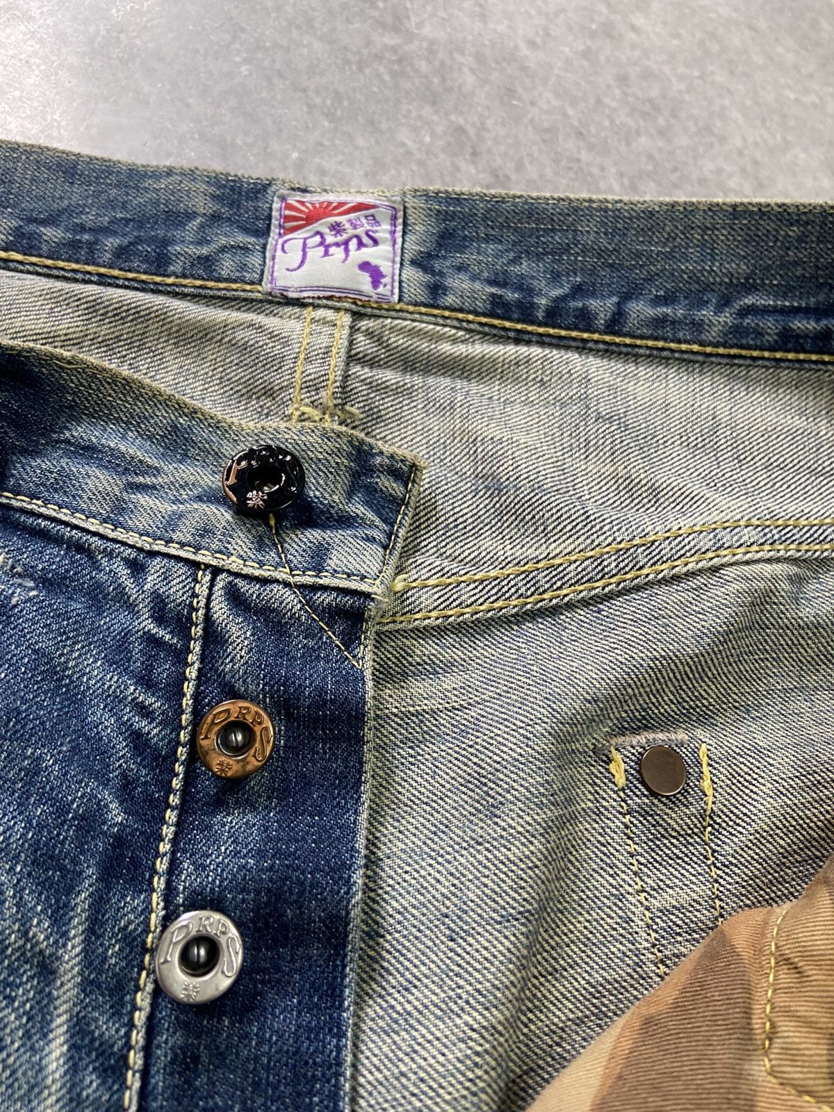 Prps PRPS Distressed Selvedge denim jeans Size US 31 - 5 Thumbnail
