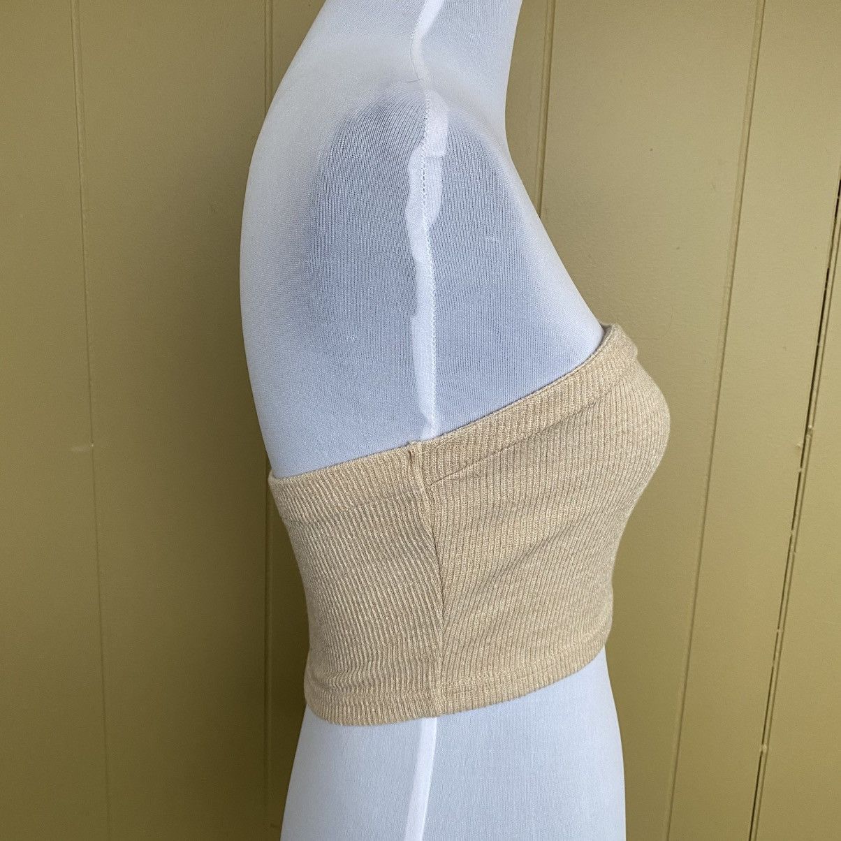 Other Women XS knit pull on shorts tan Size 26" / US 2 / IT 38 - 9 Thumbnail
