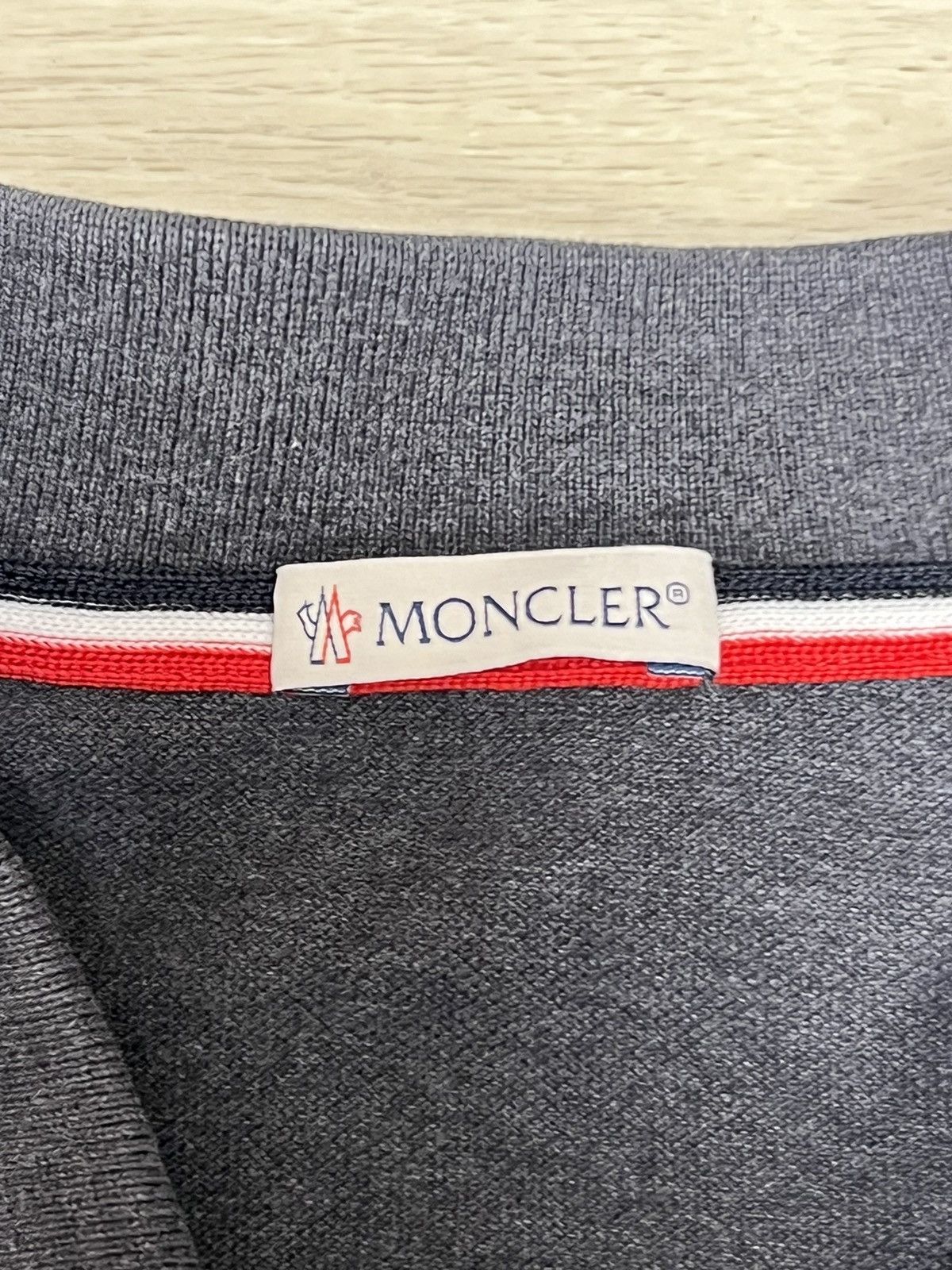 Moncler MONCLER Polo Shirt Cotton Short Sleeve Logo Patch Size US S / EU 44-46 / 1 - 7 Thumbnail