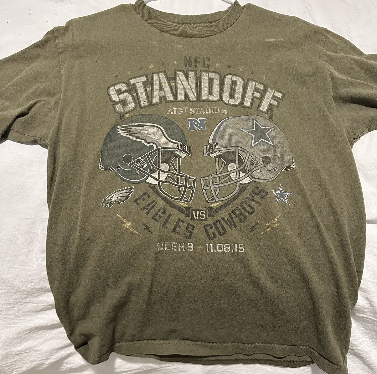 Vintage Eagles vs Cowboys NFC Standoff Shirt Size US M / EU 48-50 / 2 - 1 Thumbnail