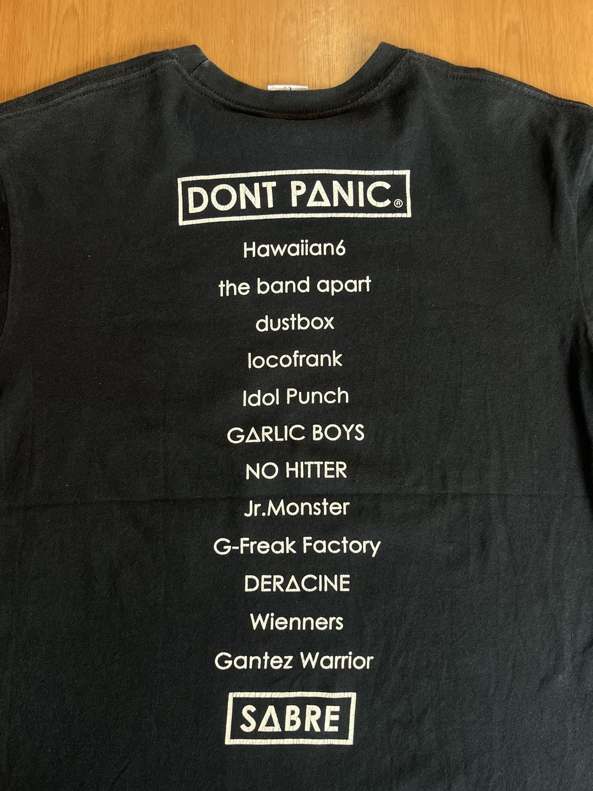 Band Tees Don’t Panic SABRE photos Punk Festival 00’s Tshirt Size US L / EU 52-54 / 3 - 9 Thumbnail