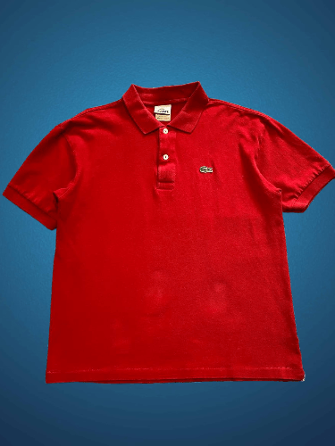 Lacoste Vintage Lacoste Embroidered Logo Polo Size US L / EU 52-54 / 3 - 1 Thumbnail