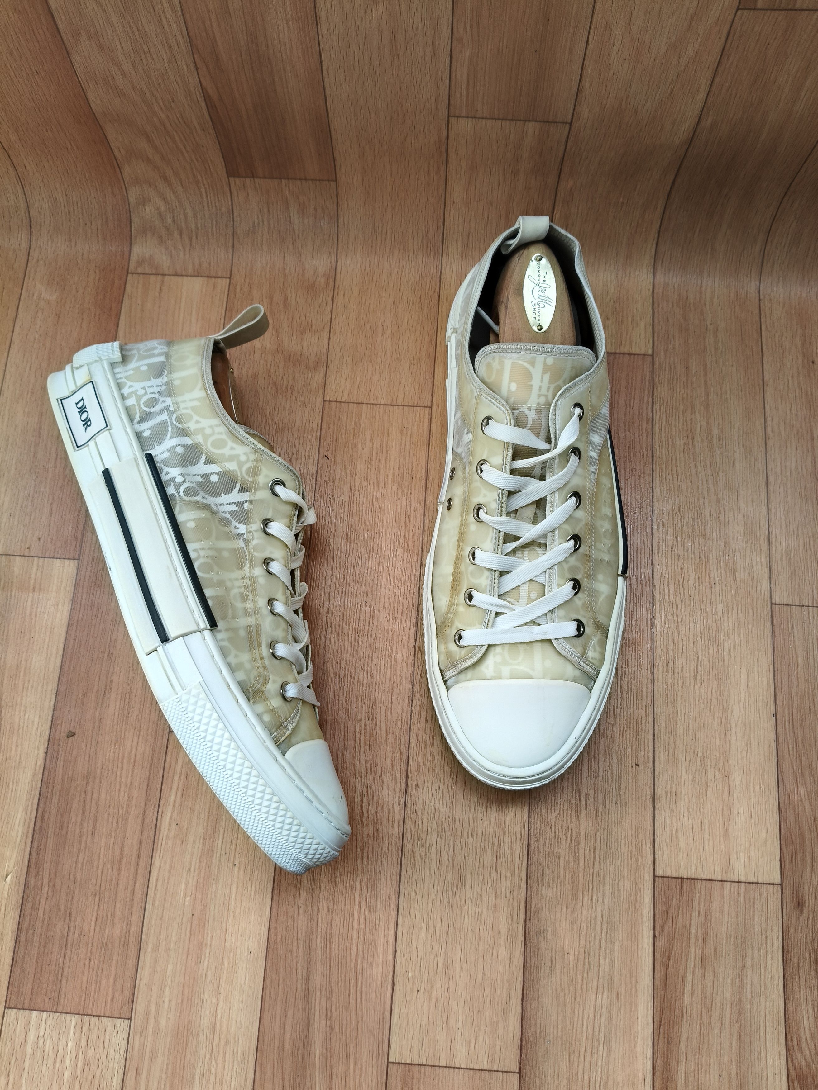 Dior Dior b23 low top sneakers Size US 12 / EU 45 - 4 Thumbnail